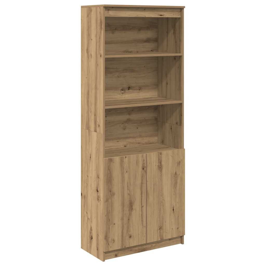 vidaXL Highboard Highboard Artisan-Eiche 70x35x180 cm günstig online kaufen