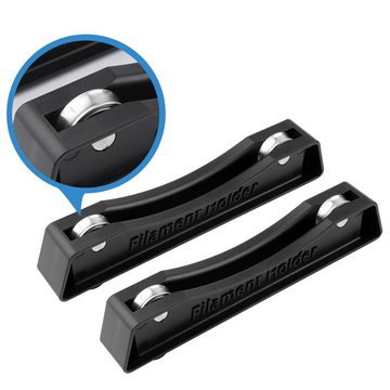 euroharry Filament 3D Drucker Filament Spulenhalter für PLA ABS TPU 3D-Druckmaterialien