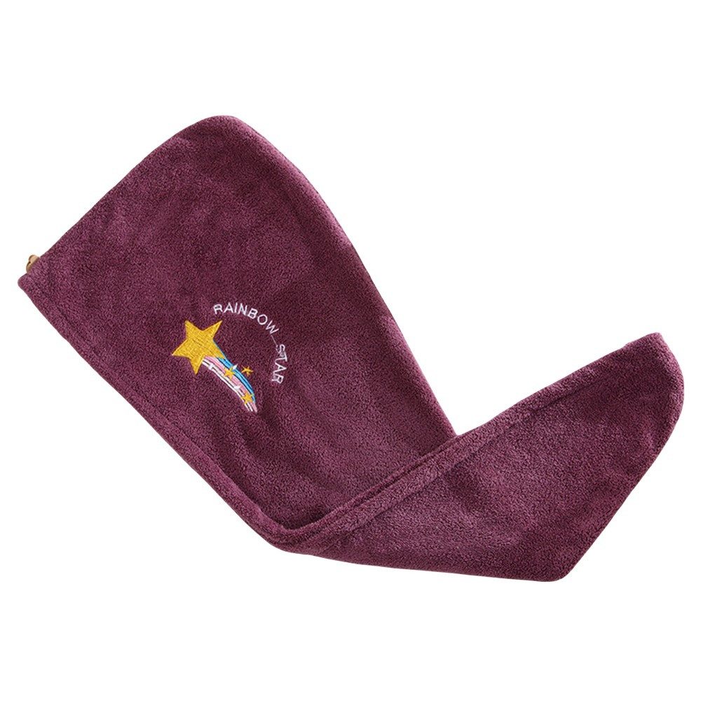 Coonoor Turban-Handtuch Turban Handtuch mit Knopf, günstig online kaufen