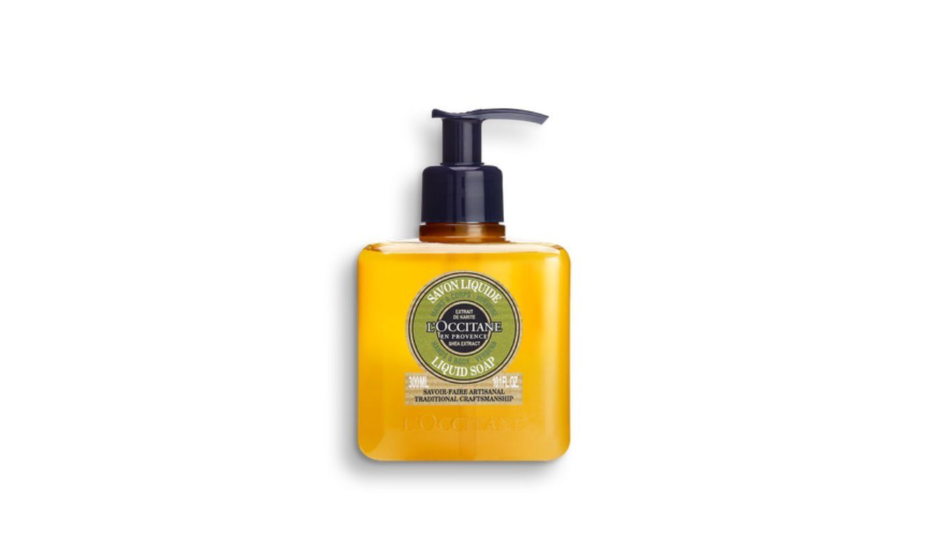 L'OCCITANE Flüssigseife Liquid Seife Verbene, Flüssigseife mit Sheabutter und Verbene