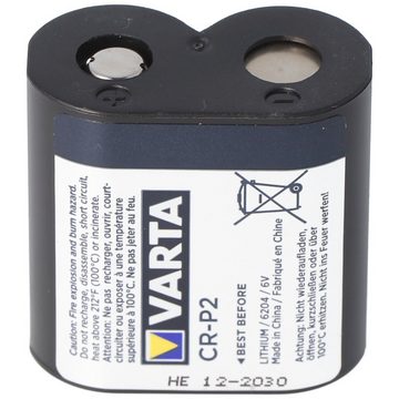 VARTA Varta CR-P2 6204 6 Volt Lithium Batterie Batterie, (6,0 V)
