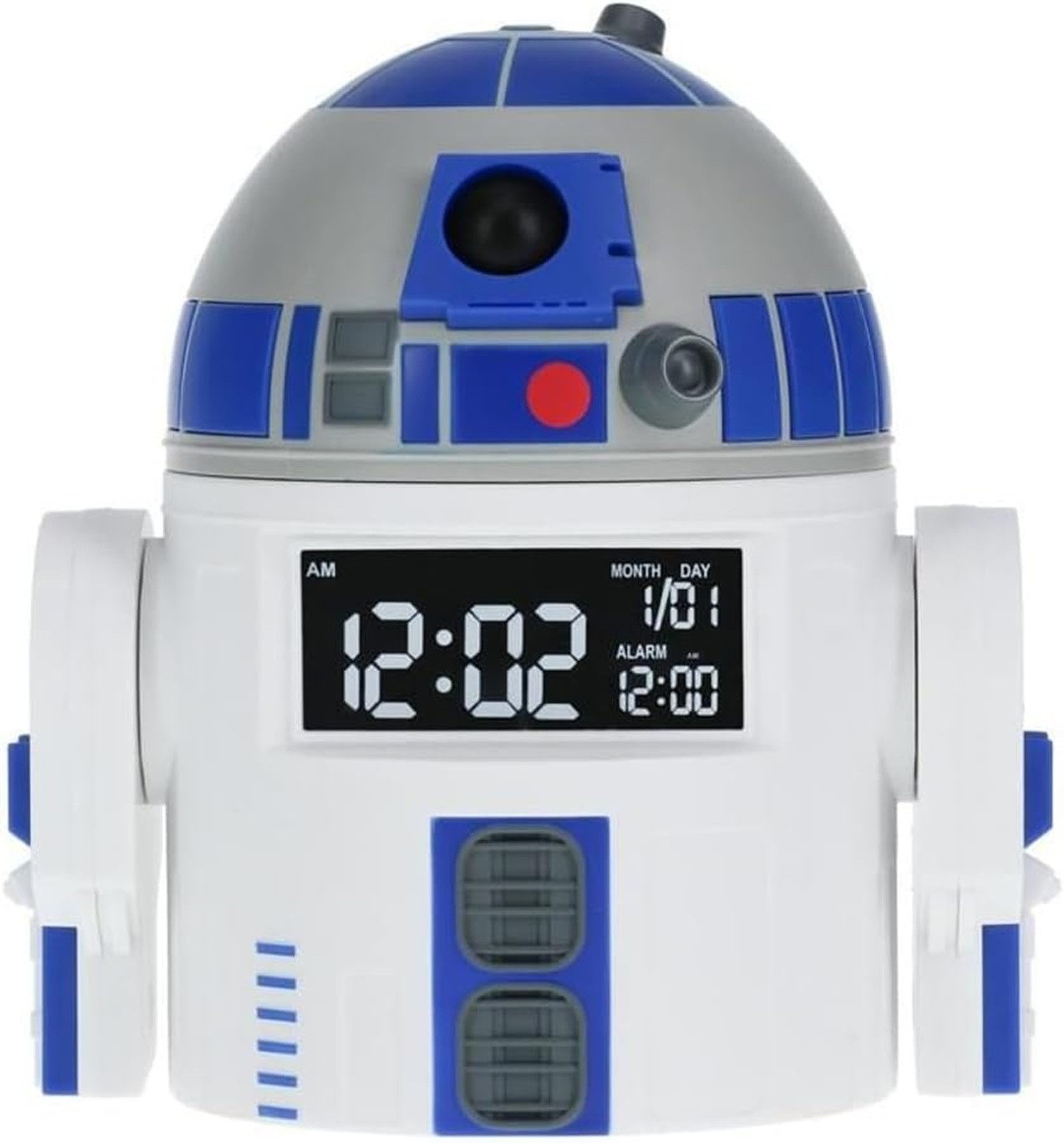 Paladone Wecker R2D2 Wecker - Offiziell Lizenziertes Star Wars Merchandise mit R2D2-Sounds