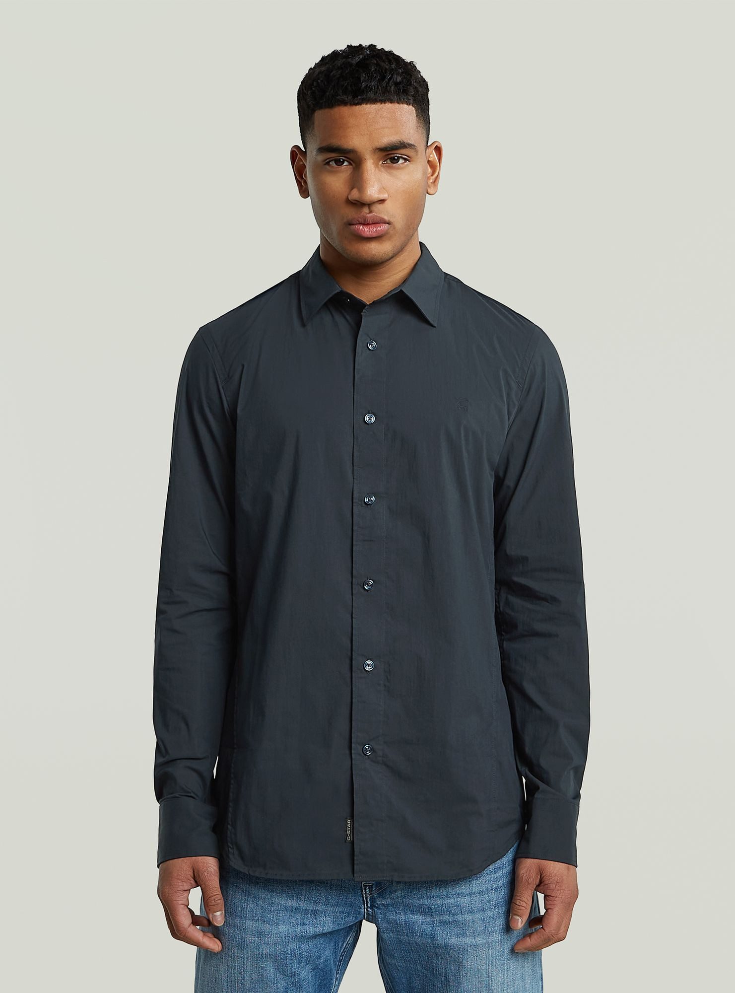 G-STAR Langarmshirt Uniform Slim Hemd