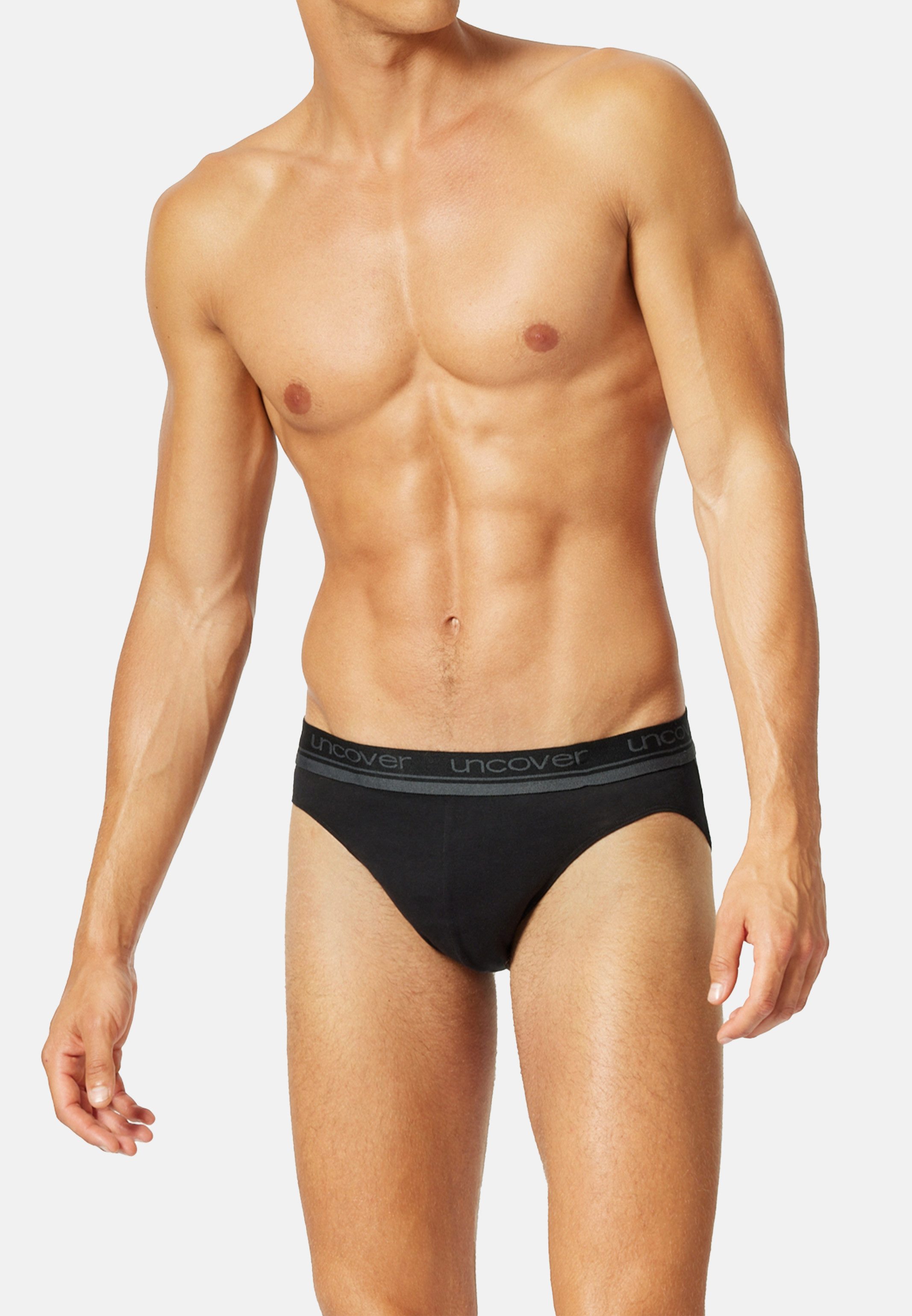 uncover by SCHIESSER Slip 6er Pack Basic (Spar-Set, 6-St) Rio Slip / Unterhose - Baumwolle - ohne Eingriff
