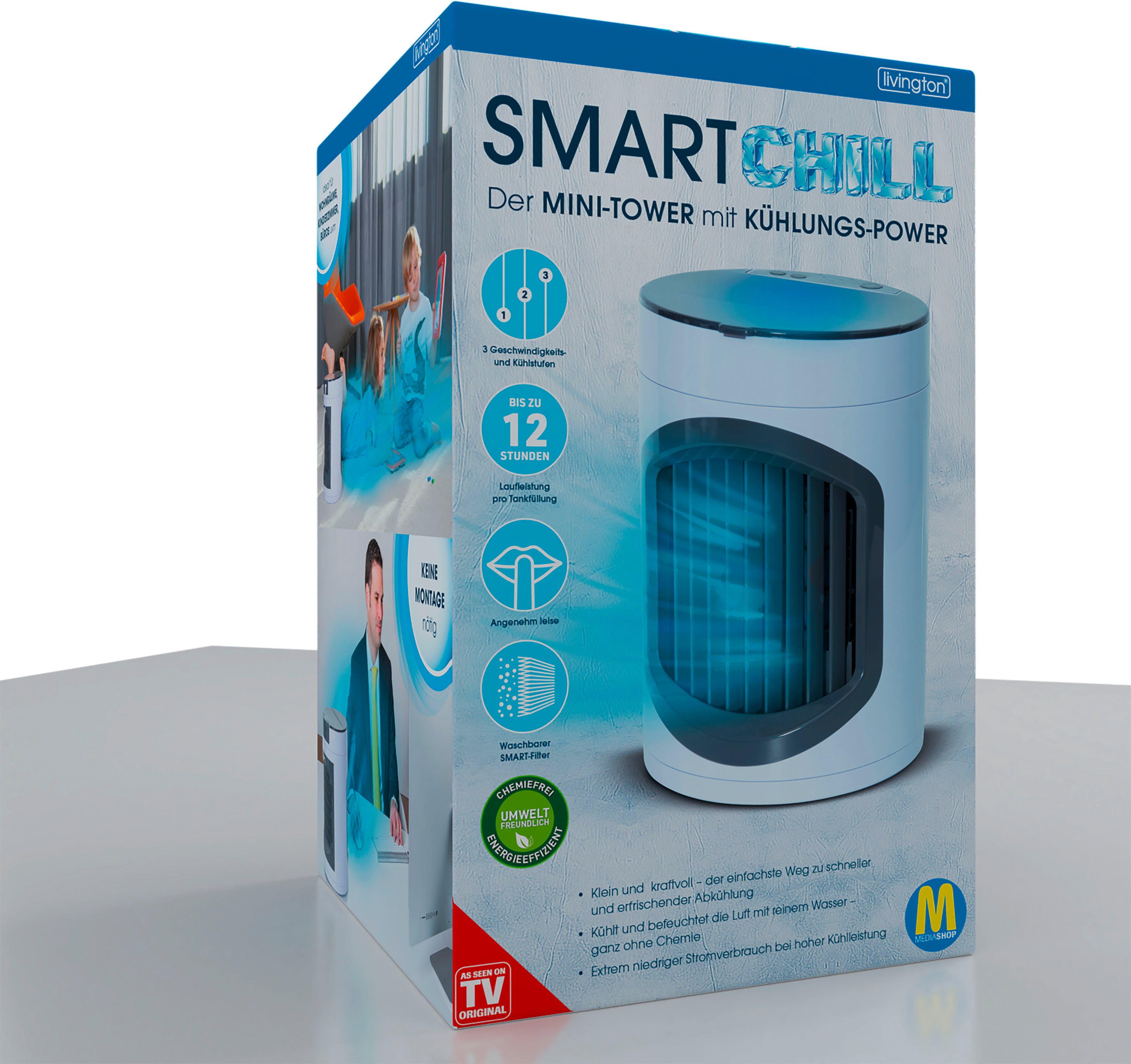 Ventilatorkombigerät MediaShop Smart Luftkühler Chill,