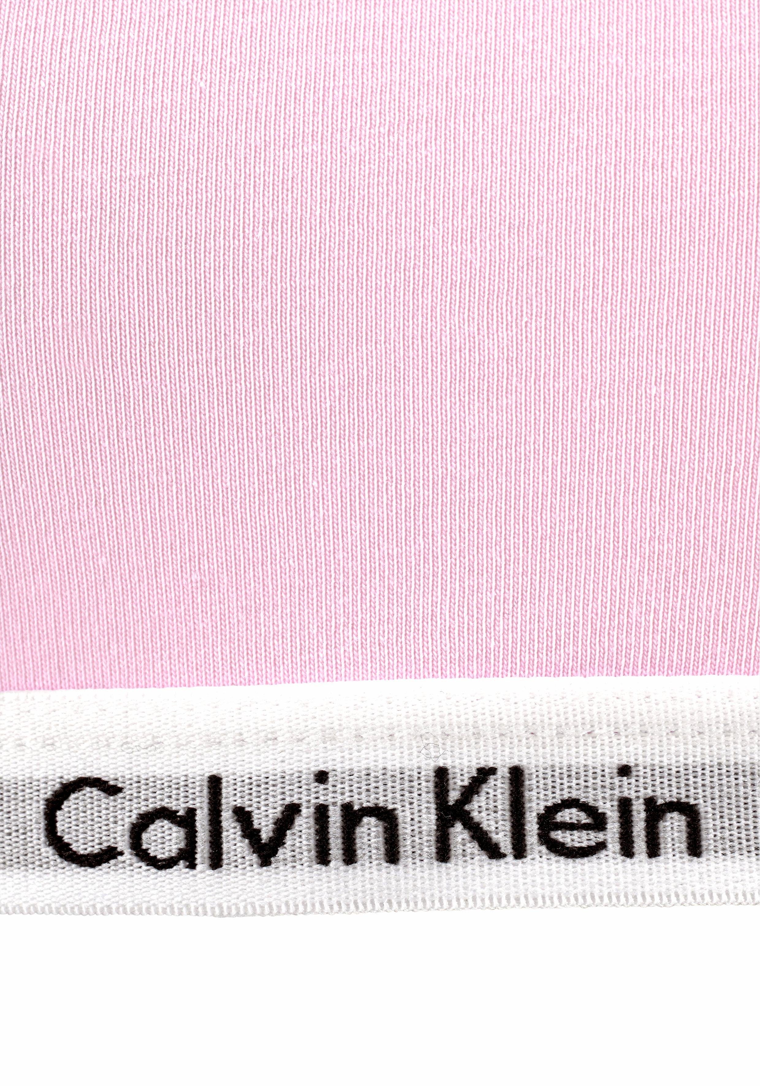 Calvin Klein Stück) (2 Underwear Mädchen mit Bustier Logobund 