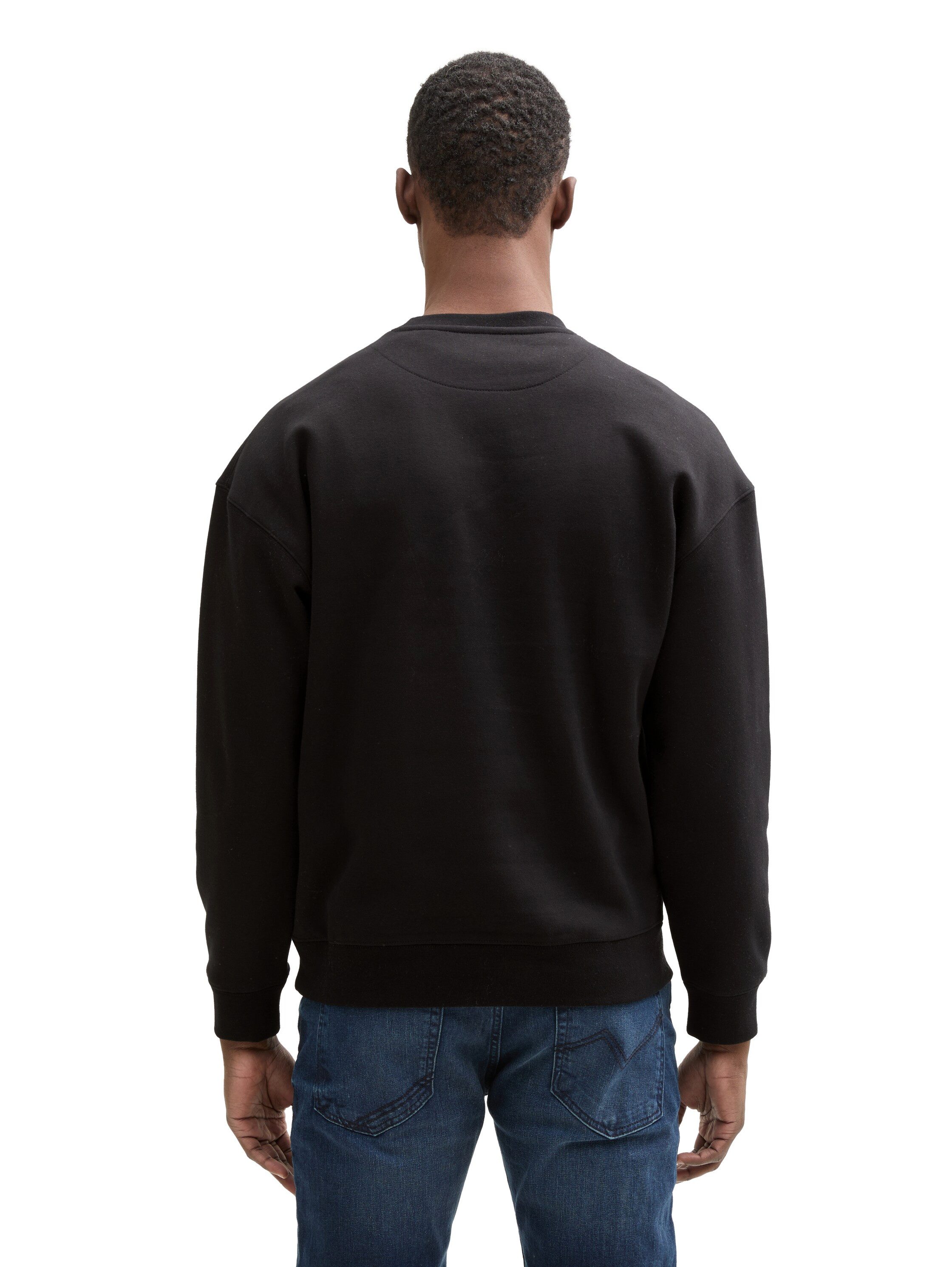 TOM TAILOR Denim Sweatshirt mit Logo günstig online kaufen