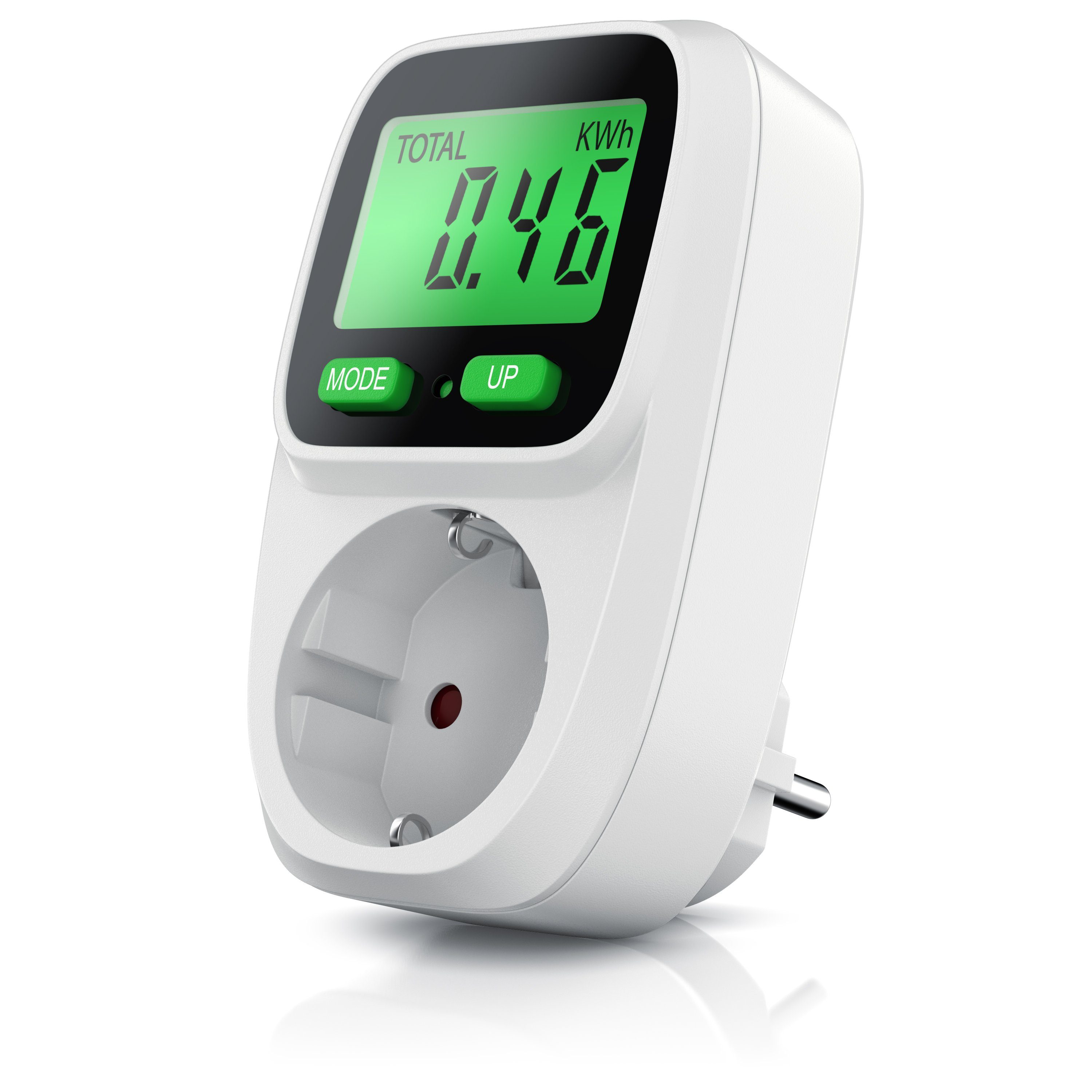 BEARWARE Energiekostenmessgerät Stromzähler Steckdose mit Hintergrundbeleuc günstig online kaufen