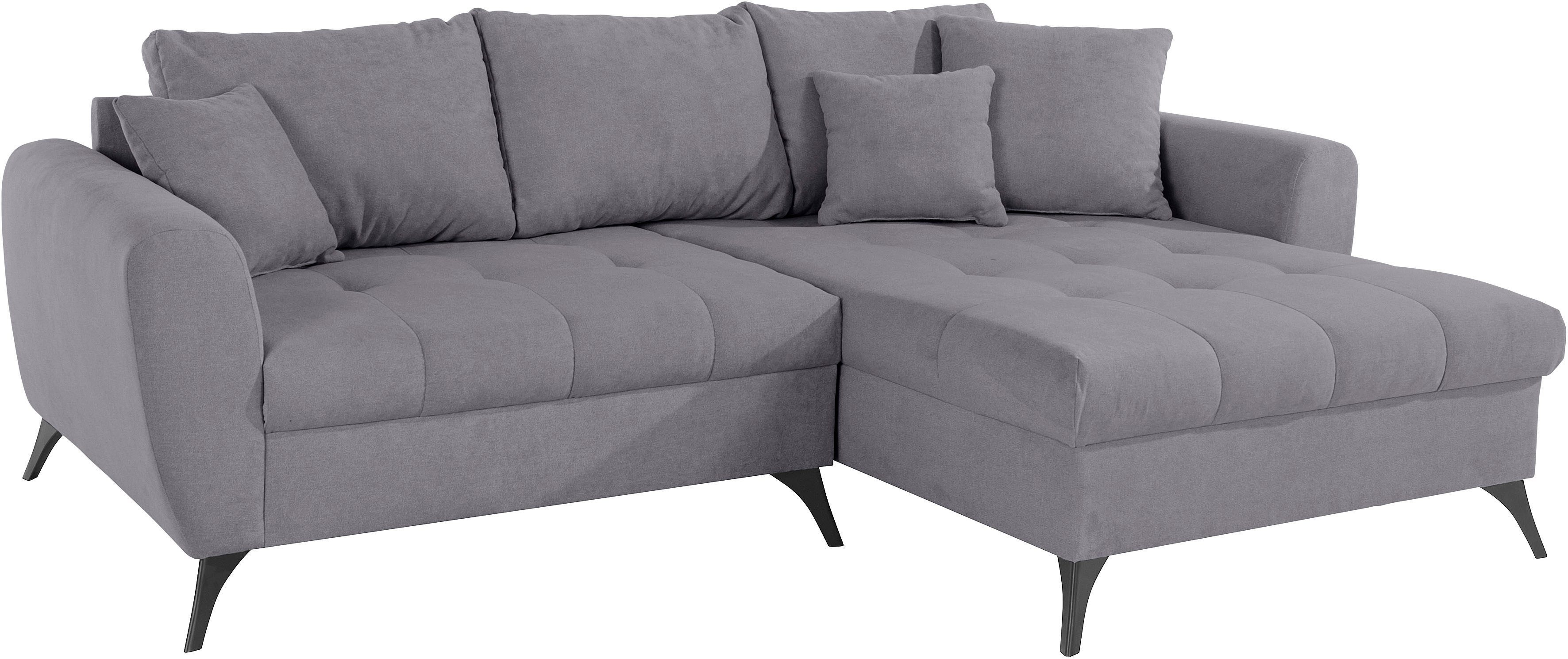 INOSIGN Ecksofa Lörby, Belastbarkeit bis Aqua Sitzplatz, auch mit clean-Bezug 140kg pro