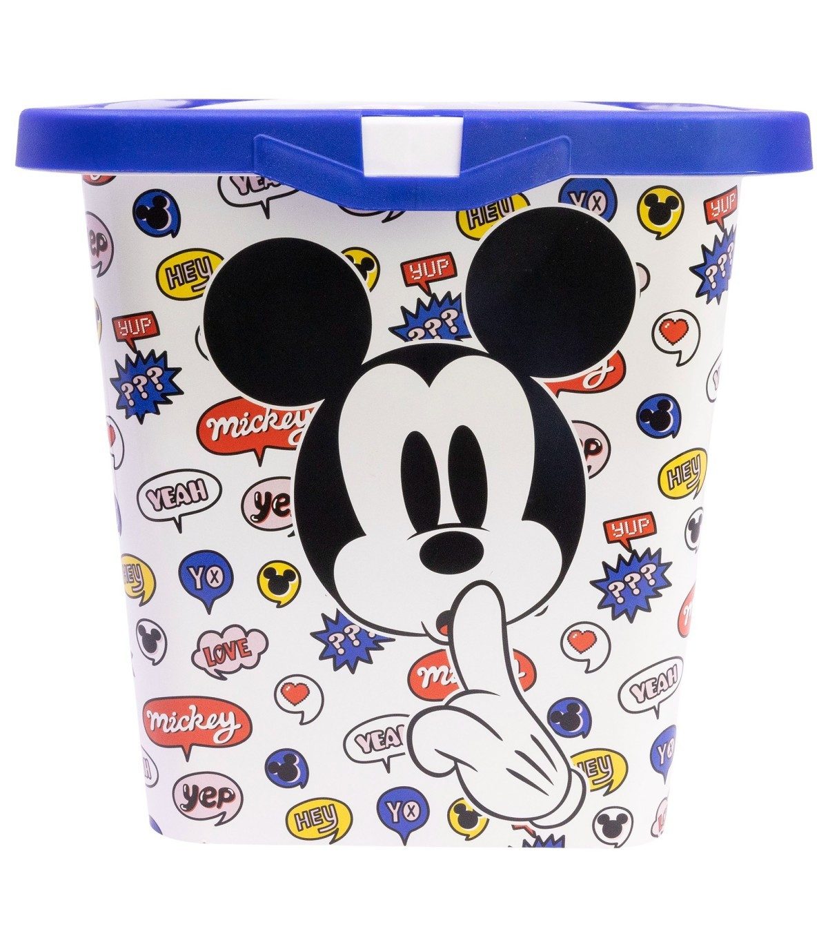 Disney Mickey Mouse Aufbewahrungsbox 7 l Kinderzimmer Box für Spielzeu