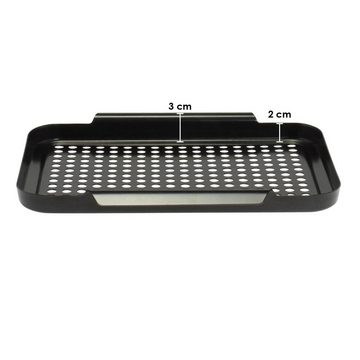 bremermann Grillplatte Grillplatte 2er-Set, Grillpfanne, antihaftbeschichtet 29,5 x 25,5 cm