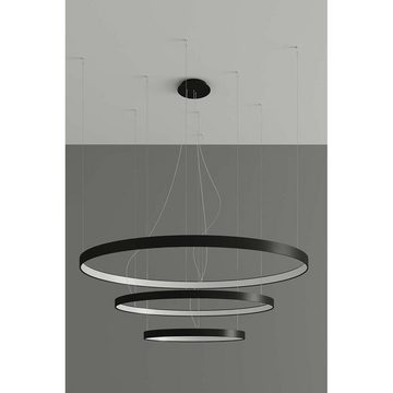 etc-shop LED Pendelleuchte, Pendellampe Hängelampe Deckenlampe Wohnzimmerlampe LED Ring 150W