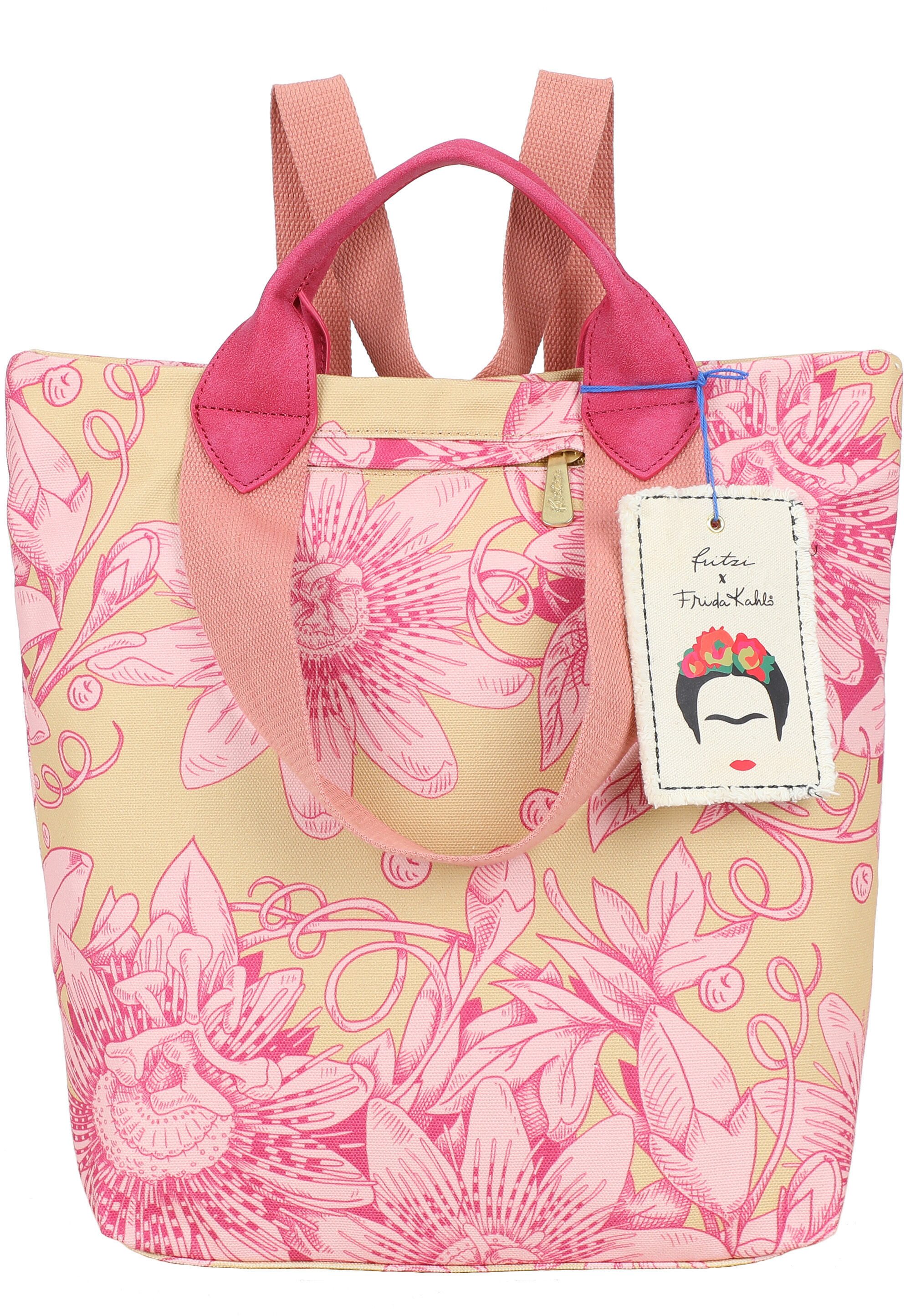 Fritzi aus Preußen Skirucksack Fritzi x Frida Kahlo (1-tlg), mit Blumenprint