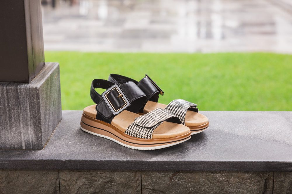 Remonte ELLE-Collection Keilsandalette, Sommerschuh, Sandale, Komfortschuh günstig online kaufen