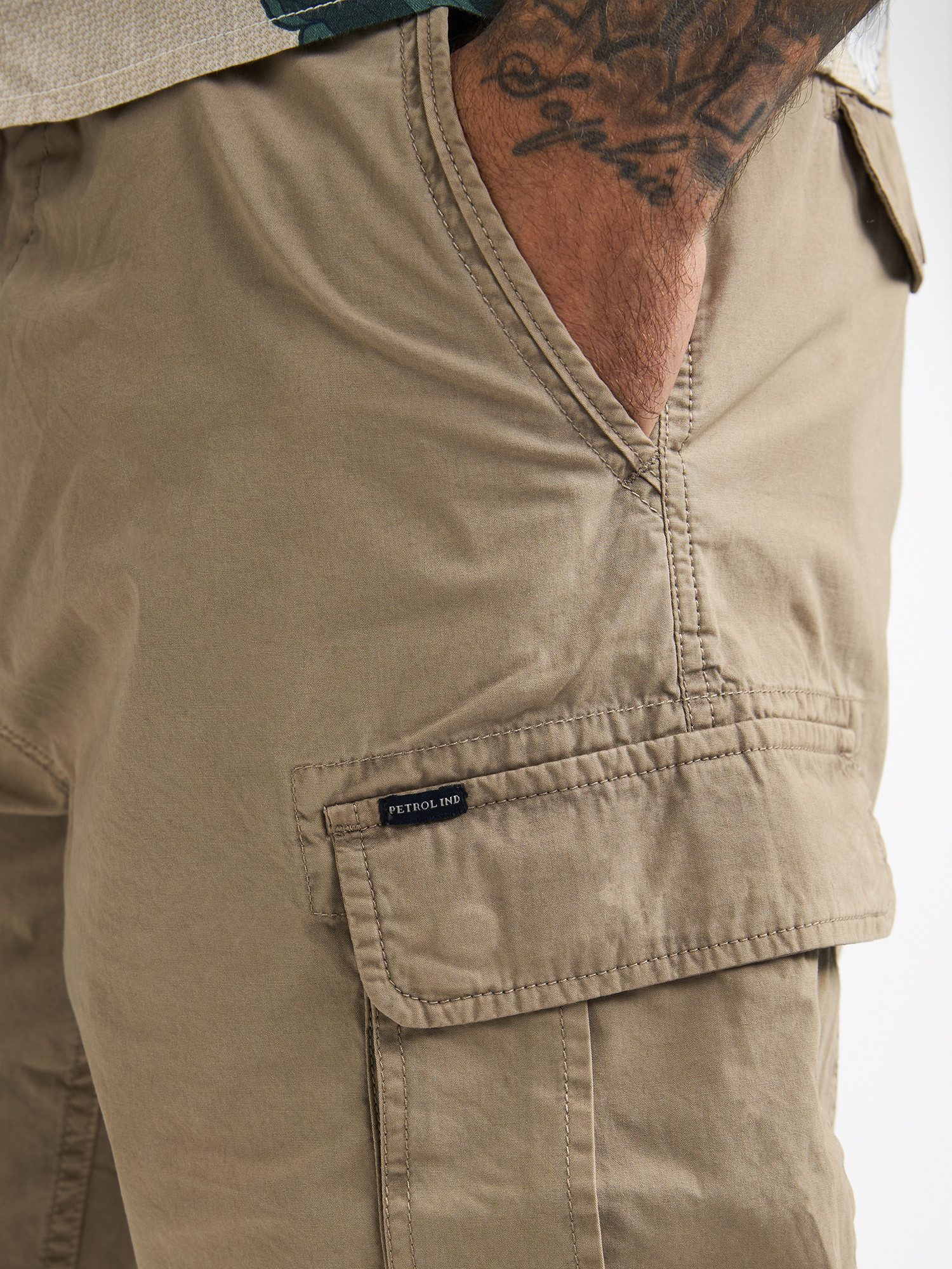 Petrol Industries Cargoshorts Men Shorts Cargo mit Gürtel – Bild 5 von 5