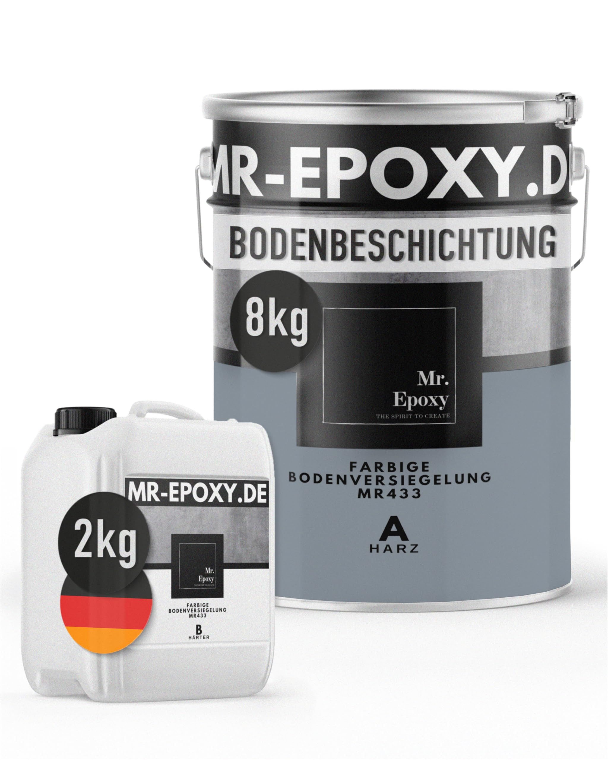 Mr. Epoxy Bodenversiegelung Epoxid-Bodenbeschichtung