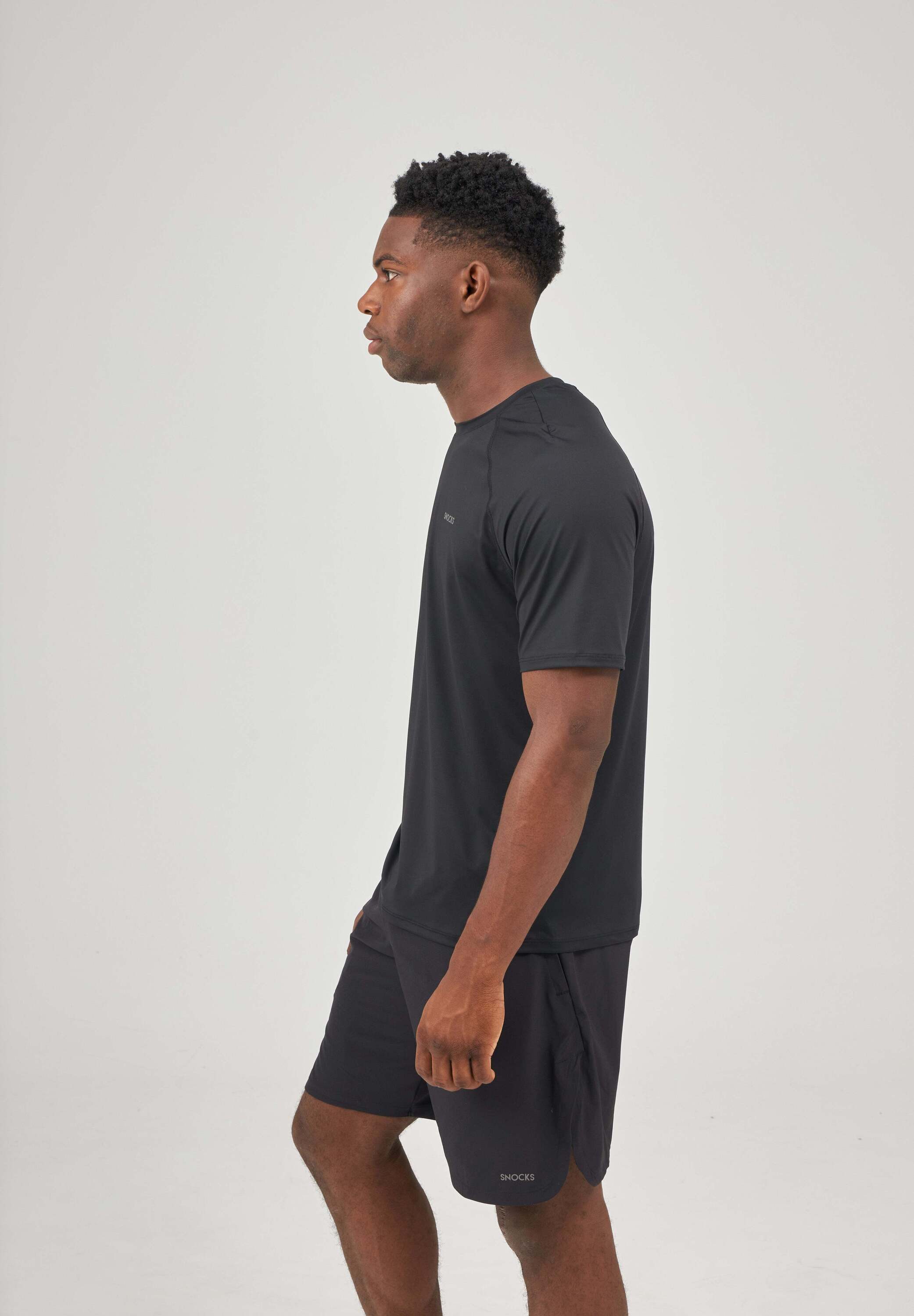 SNOCKS Trainingsshirt Trainingsshirt mit Raglanärmeln Herren (1-tlg) aus sc günstig online kaufen