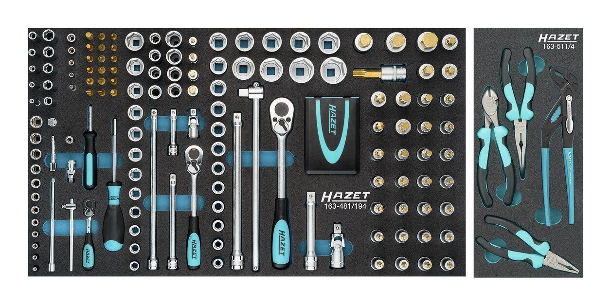 HAZET workshop trolley, 179NXXL-7/340, 340-piece set
