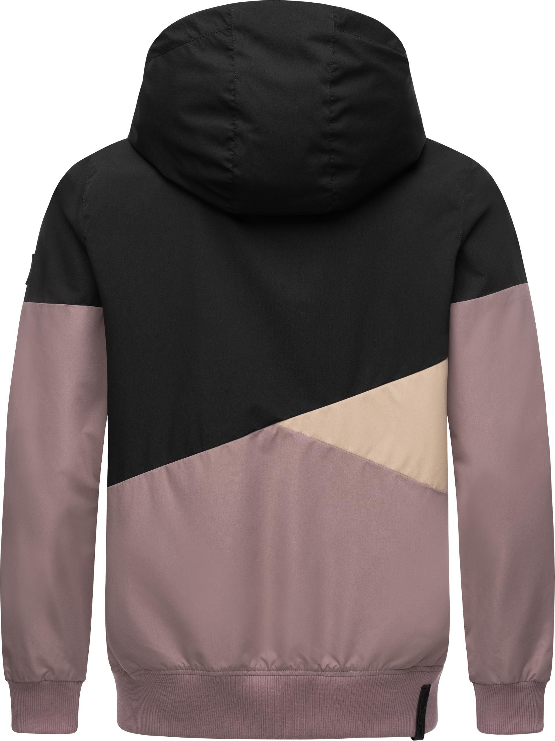 Ragwear Outdoorjacke Renad Ultraleichte wasserdichte Herren Übergangsjacke mit Kapuze