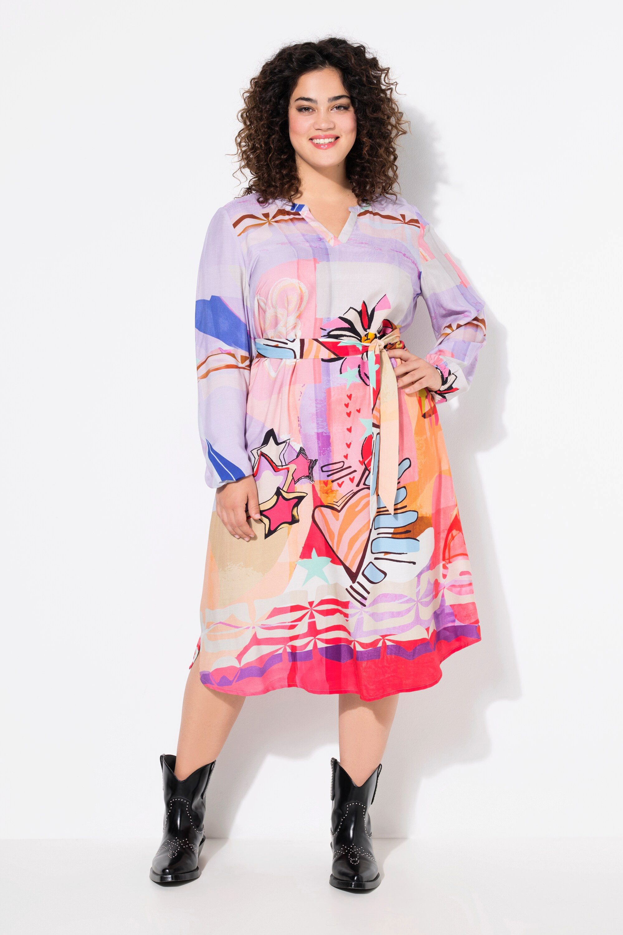 Angel of Style Jerseykleid Kleid A-Linie günstig online kaufen