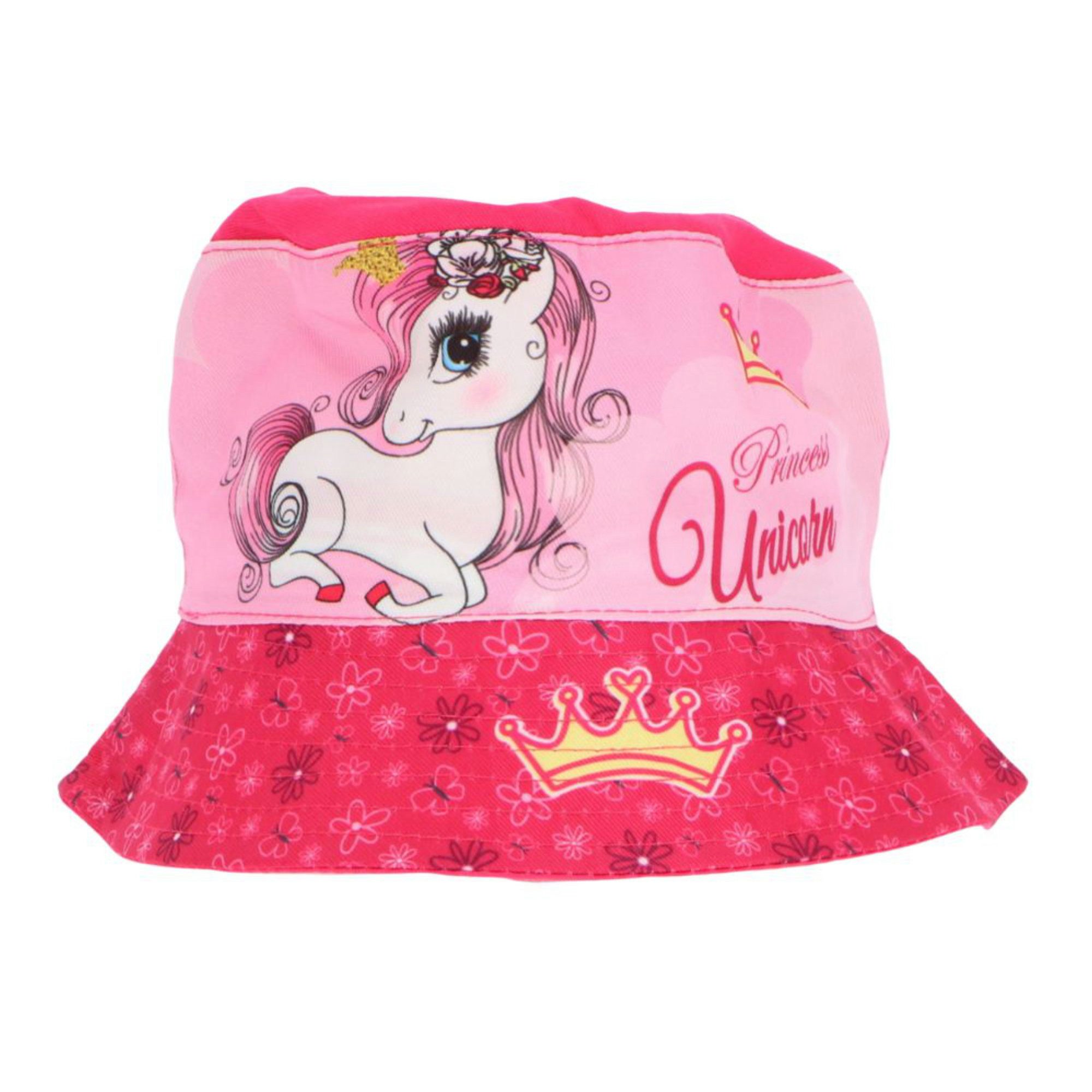 Mister License Company Fischerhut Einhorn Unicorn Kinder Fischermütze Fischerhut Sommerhut Gr. 52-54