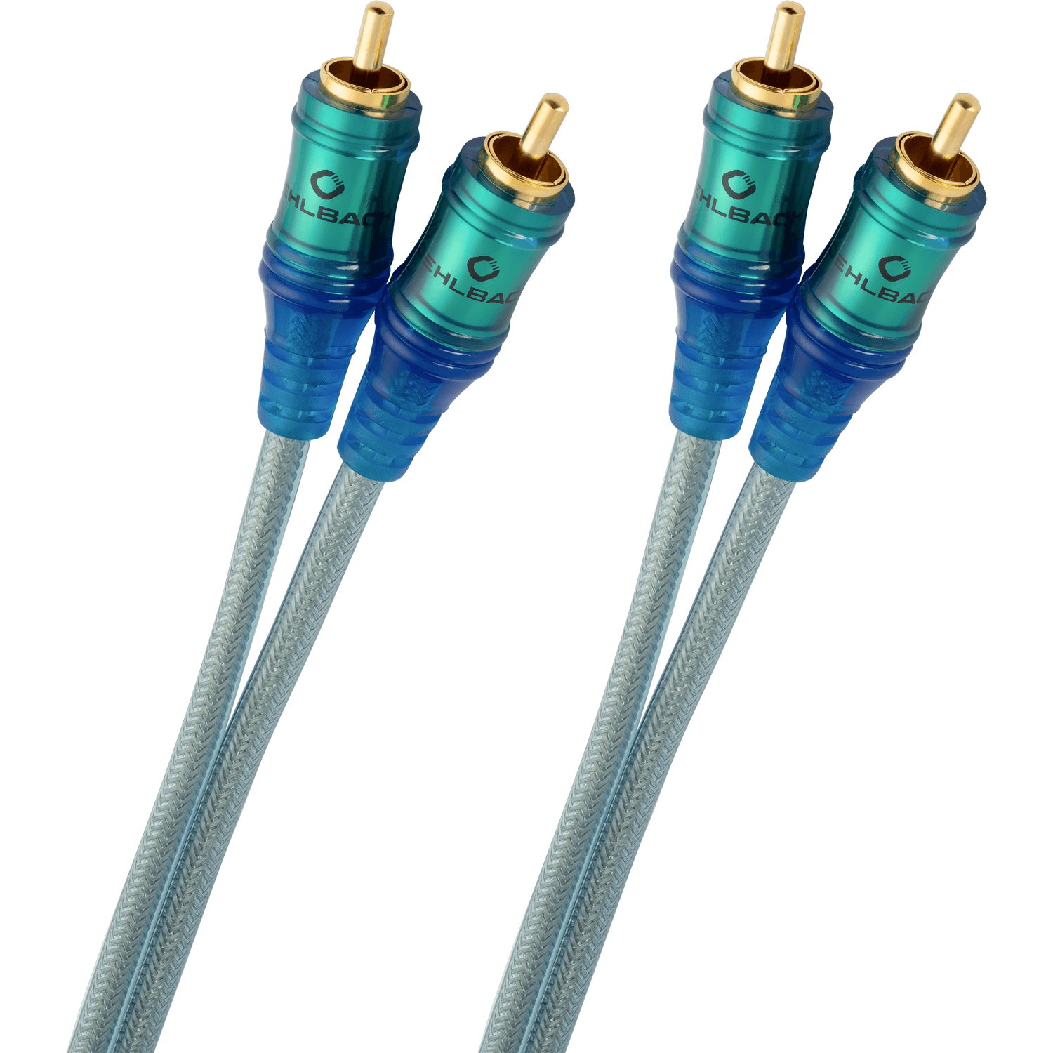 Ice Blue NF Audio-Cinch-Kabel Audio-Kabel