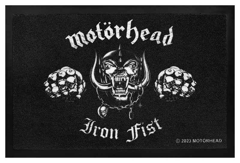 Fußmatte Rockbites - Fußmatte "Motörhead - Iron Fist Warpig" Türmatte Nr.186, Rockbites