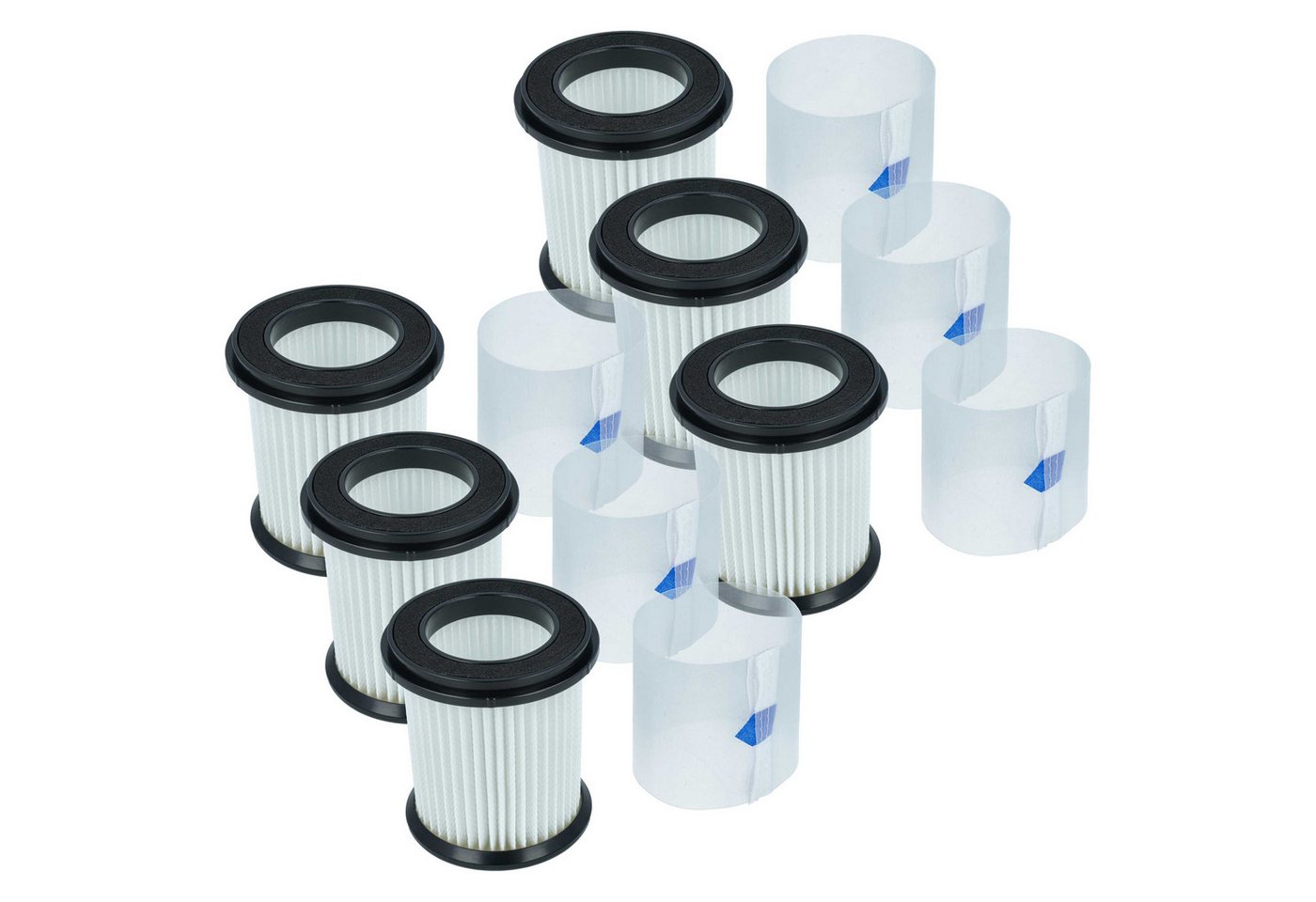 vhbw Patronenfilter passend für Inse S6P, S6T, S6, N5S, S6 PLUS Staubsauger, Nass- und, für Staubsauger, Akku-Staubsauger