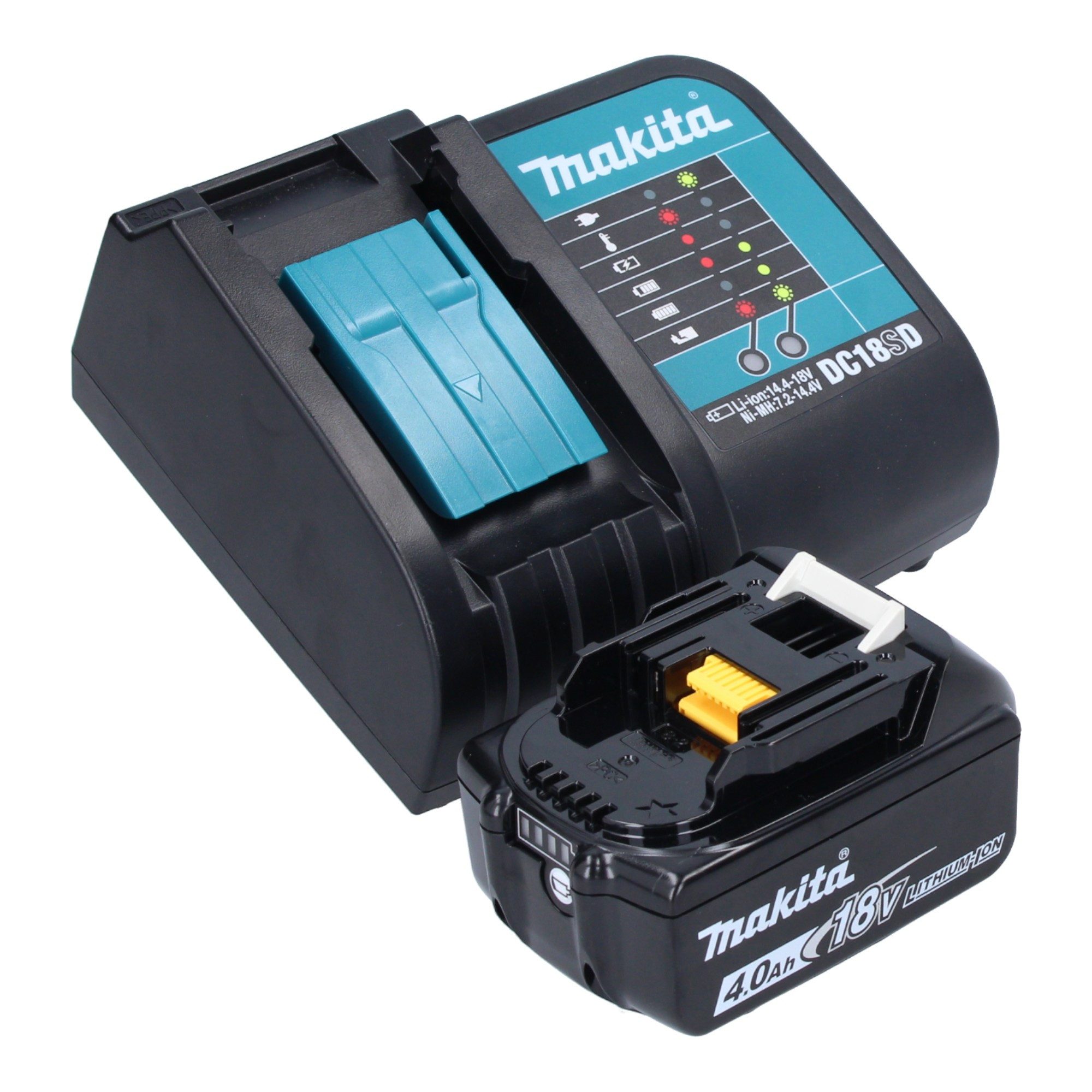 Makita Akku-Multifunktionswerkzeug DTM 53 SM1 Akku Multifunktionswerkzeug 18 V OIS / Starlock Brushless