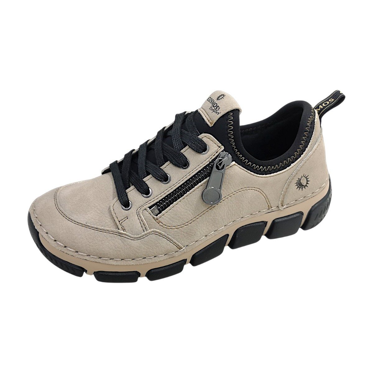 COSMOS Comfort sportlicher Schnürer Slipper