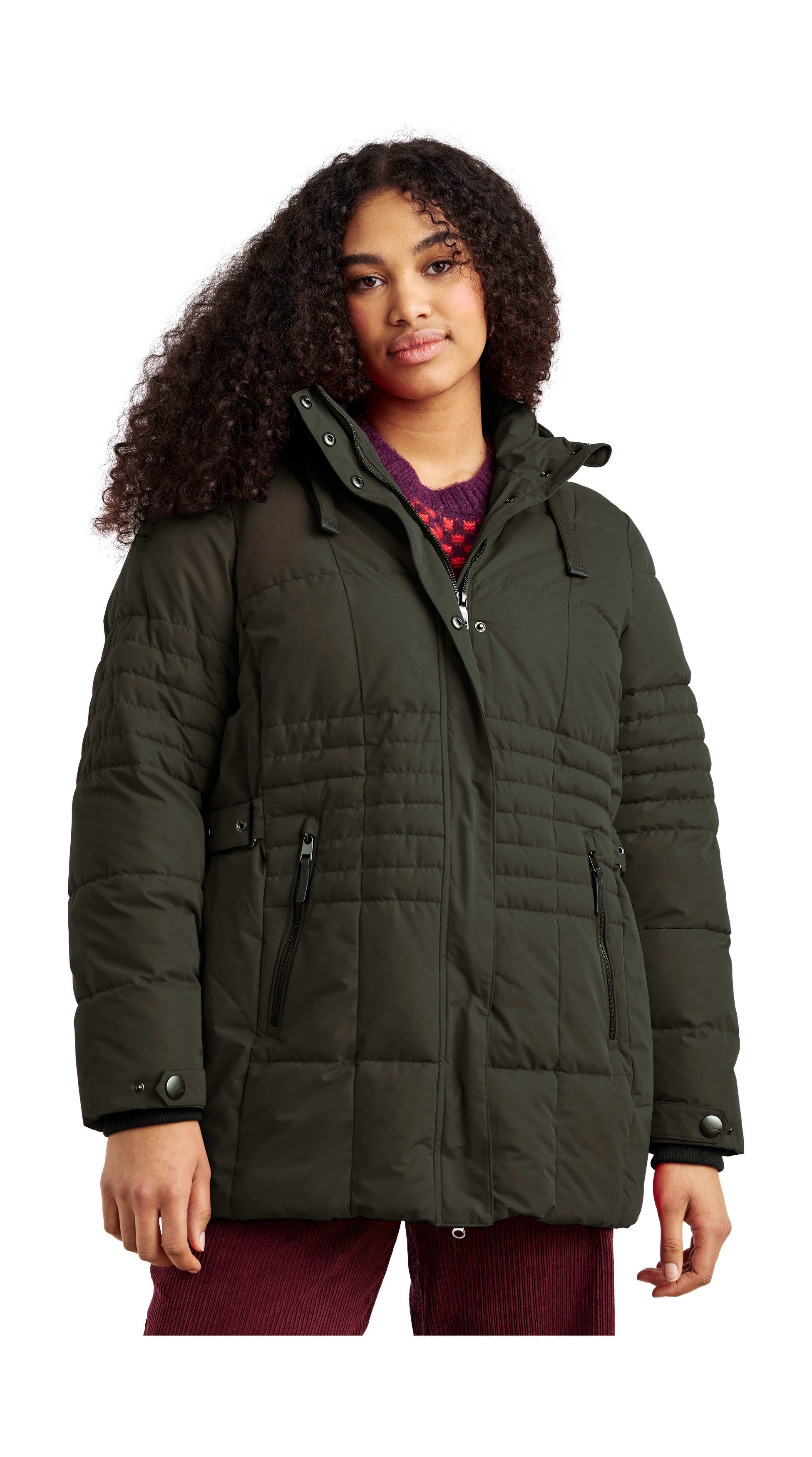 STOY Steppjacke STW 3 WMN QLTD JCKT Wasserabweisend, winddicht, atmungsaktiv, verstellbare Kapuze