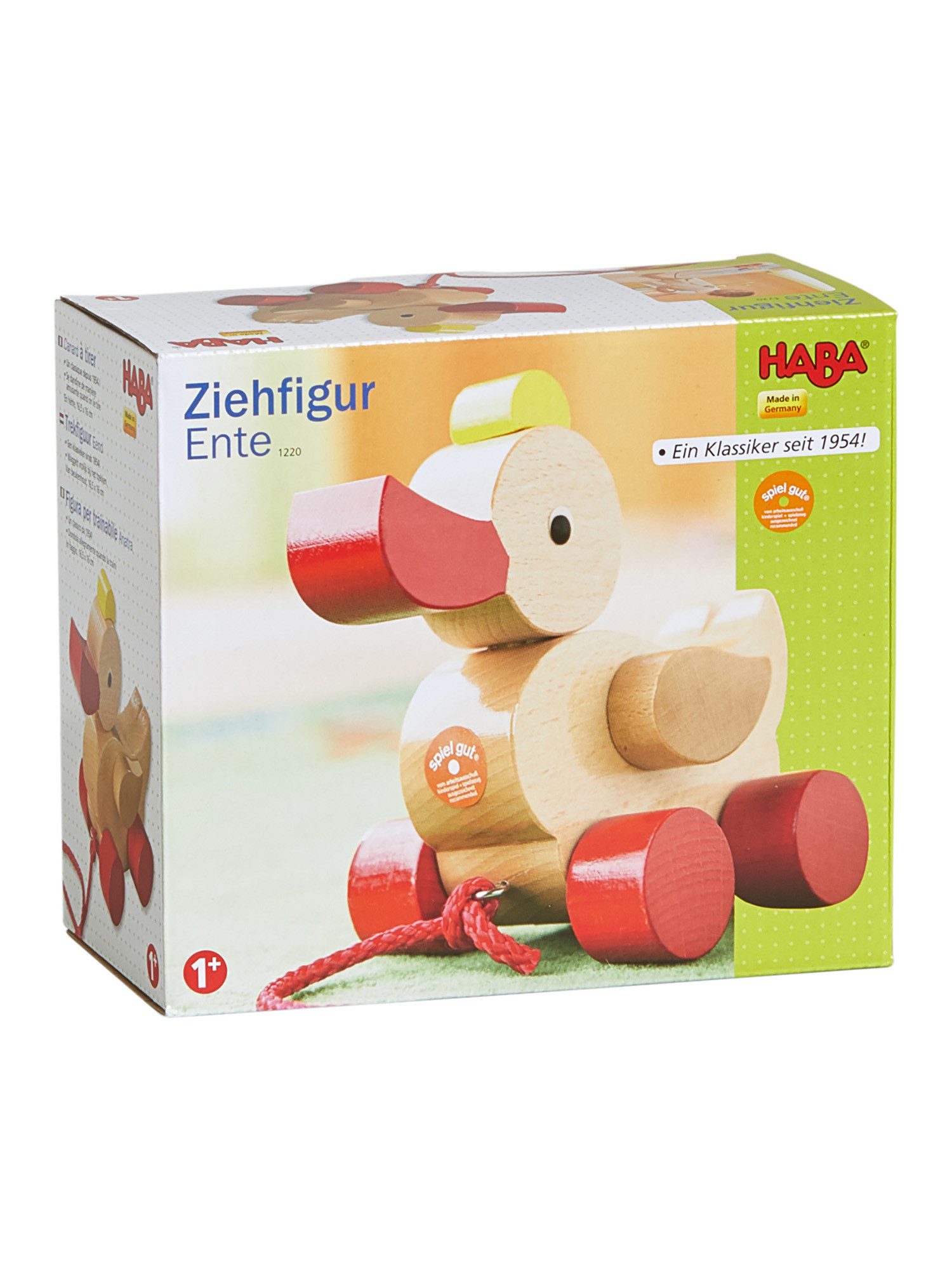 Haba Nachziehspielzeug Ziehfigur Ente, unisex neutral