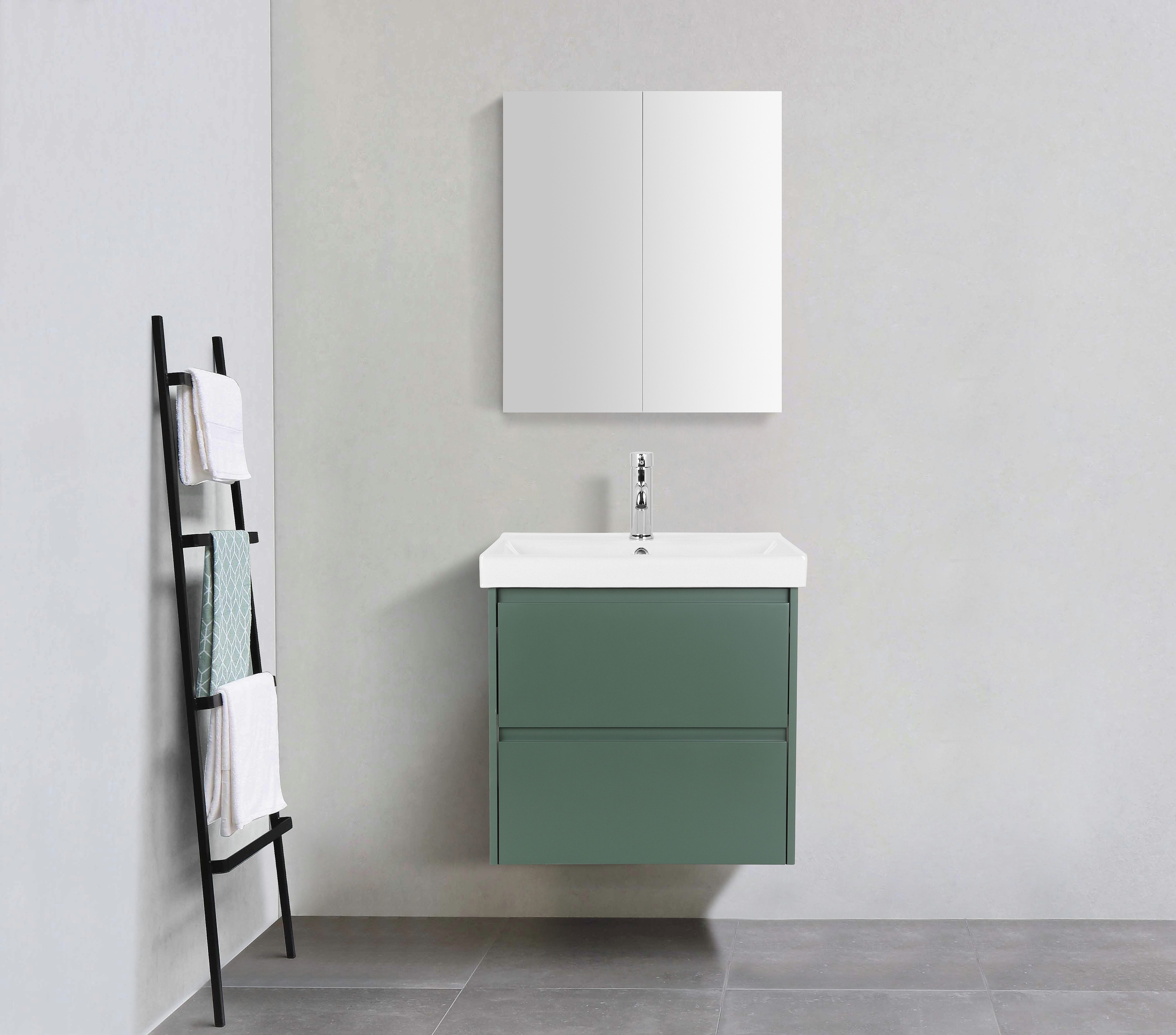 welltime Badmöbel-Set Clarence, Waschplatz mit 2 Auszügen und Softclose Bre günstig online kaufen