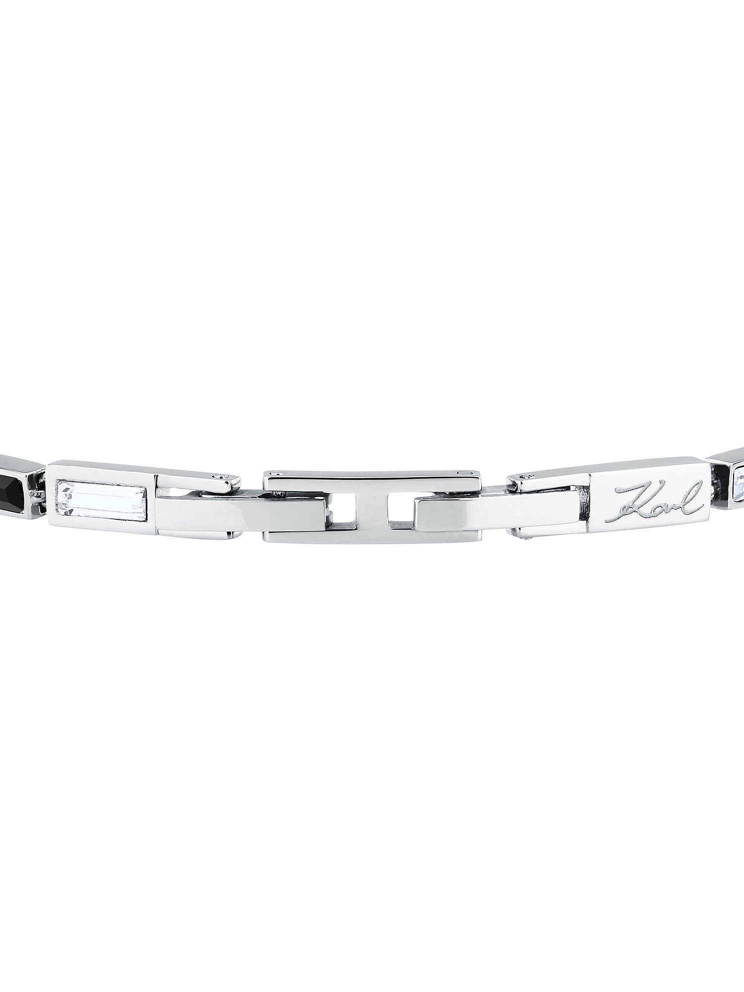 KARL LAGERFELD Armband Karl Lagerfeld Damen-Armband Edelstahl 12 Kristall