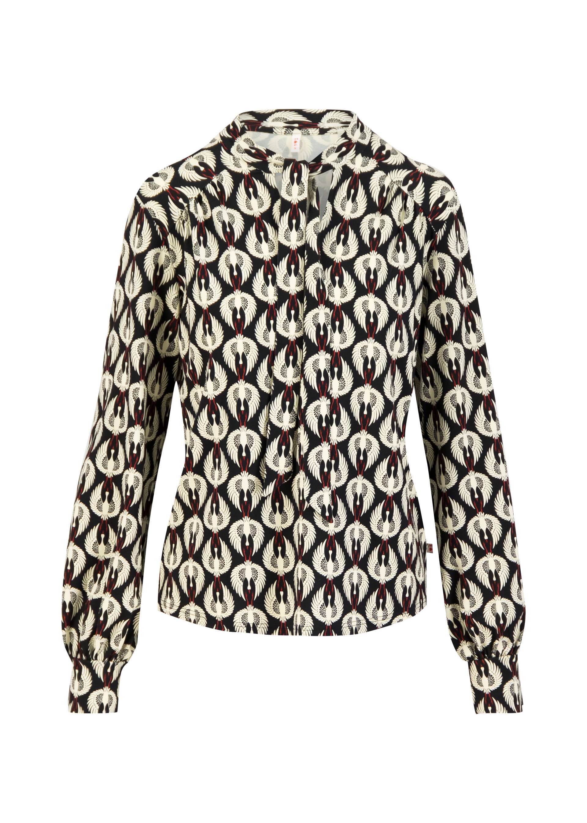 Blutsgeschwister Schluppenbluse - Schluppenbluse L'Odelette pour Helma – elegante Damenblus