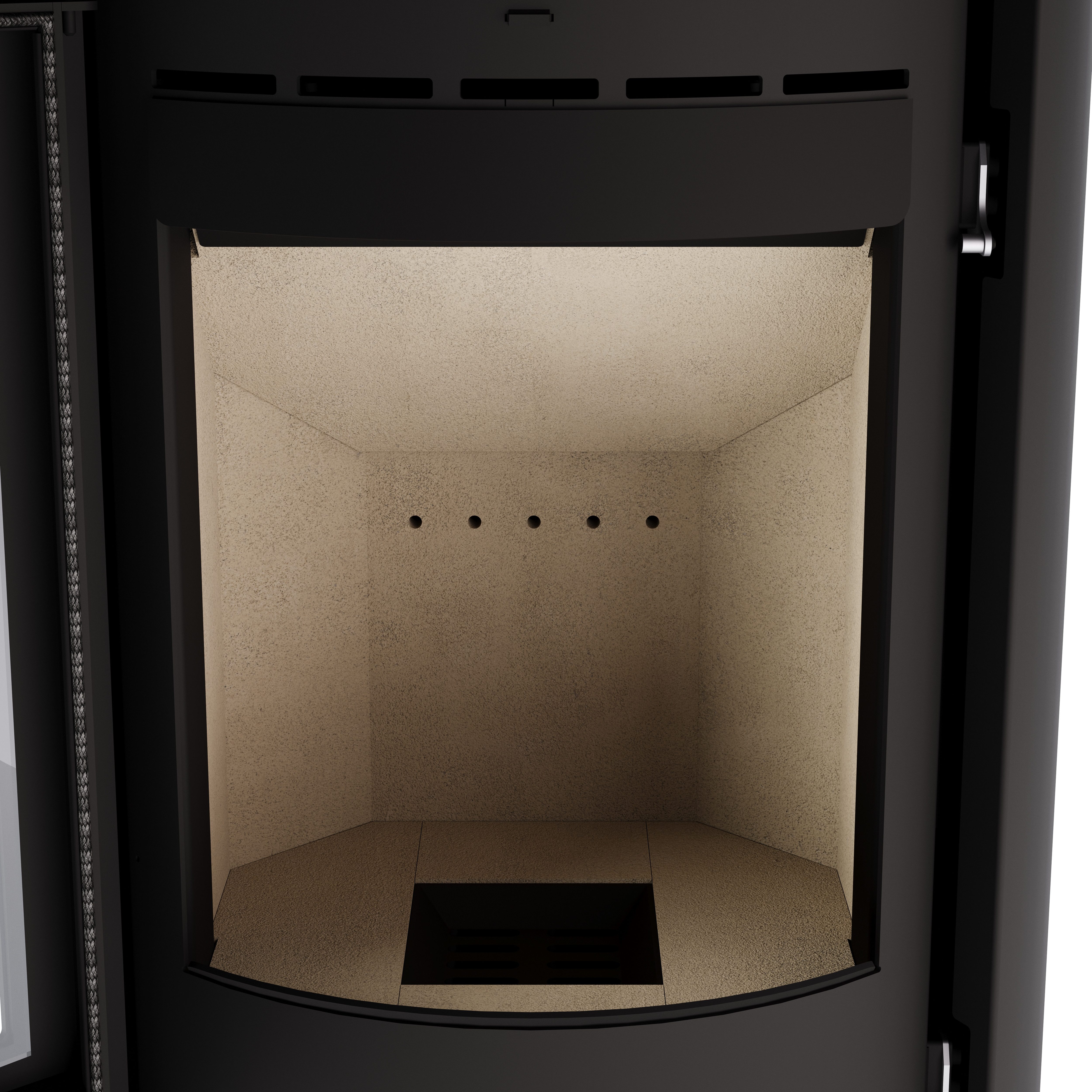 JUSTUS Kaminofen Kaya 7, 7 kW, Zeitbrand, skandinavisches Design, Aufstello günstig online kaufen