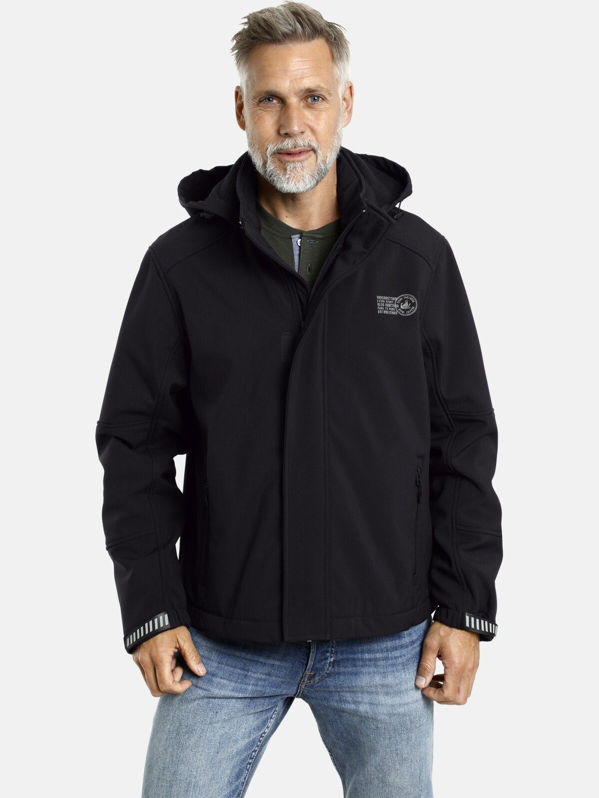 Jan Vanderstorm Outdoorjacke MENNE mit abnehmbarer günstig online kaufen