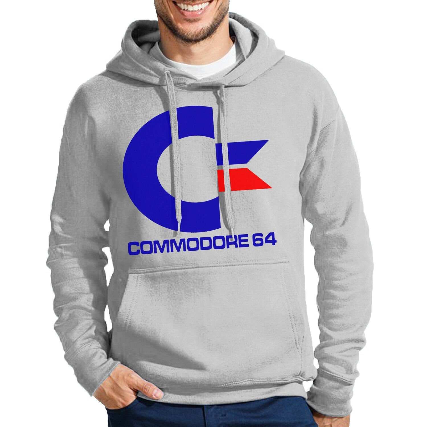 Hoodie Herren Commodore 64 Konsole Amige Super Retro