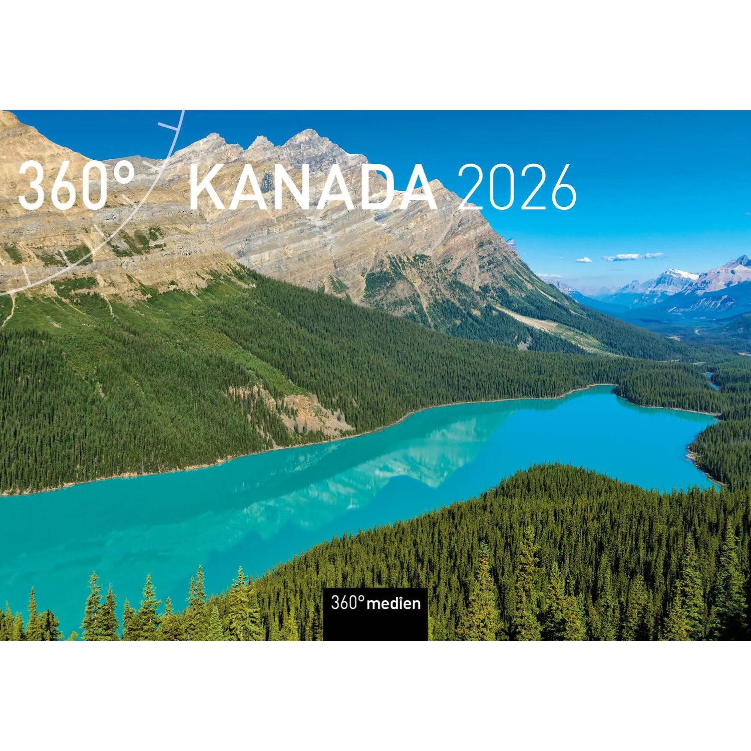 WALTER Wandkalender Kanada Broschürenkalender 2026