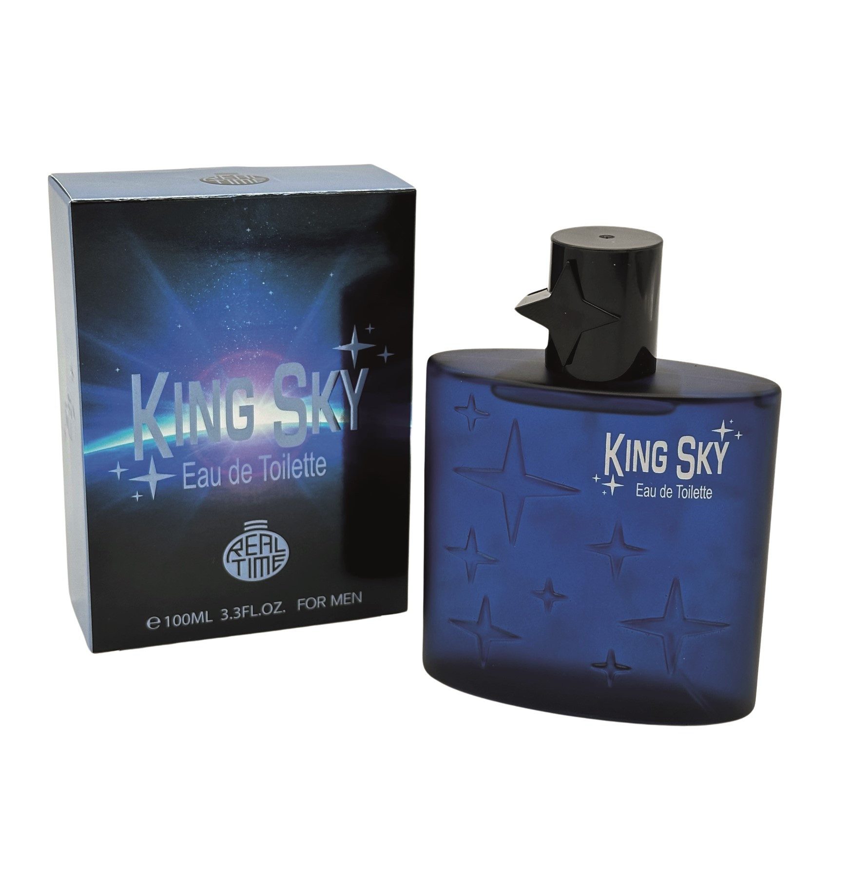 Real Time Eau de Toilette King Sky for men Real Time Eau de Toilette Spray 100 ml, 1-tlg.