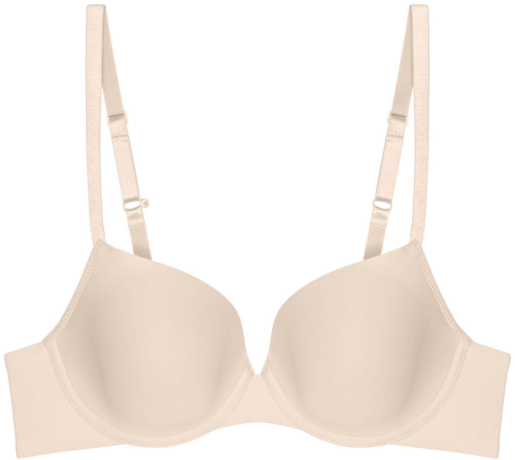 Triumph Balconette-BH Pure Micro nahezu unsichtbar, geformte Cups, Microfaser, wattiert