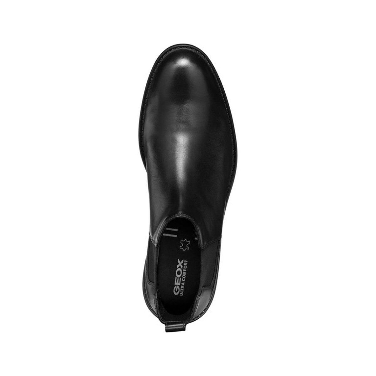 Geox GEOX WALK PLEASURE, Stiefeletten, Chelsea Boots, Schwarz, Herren Stiefelette