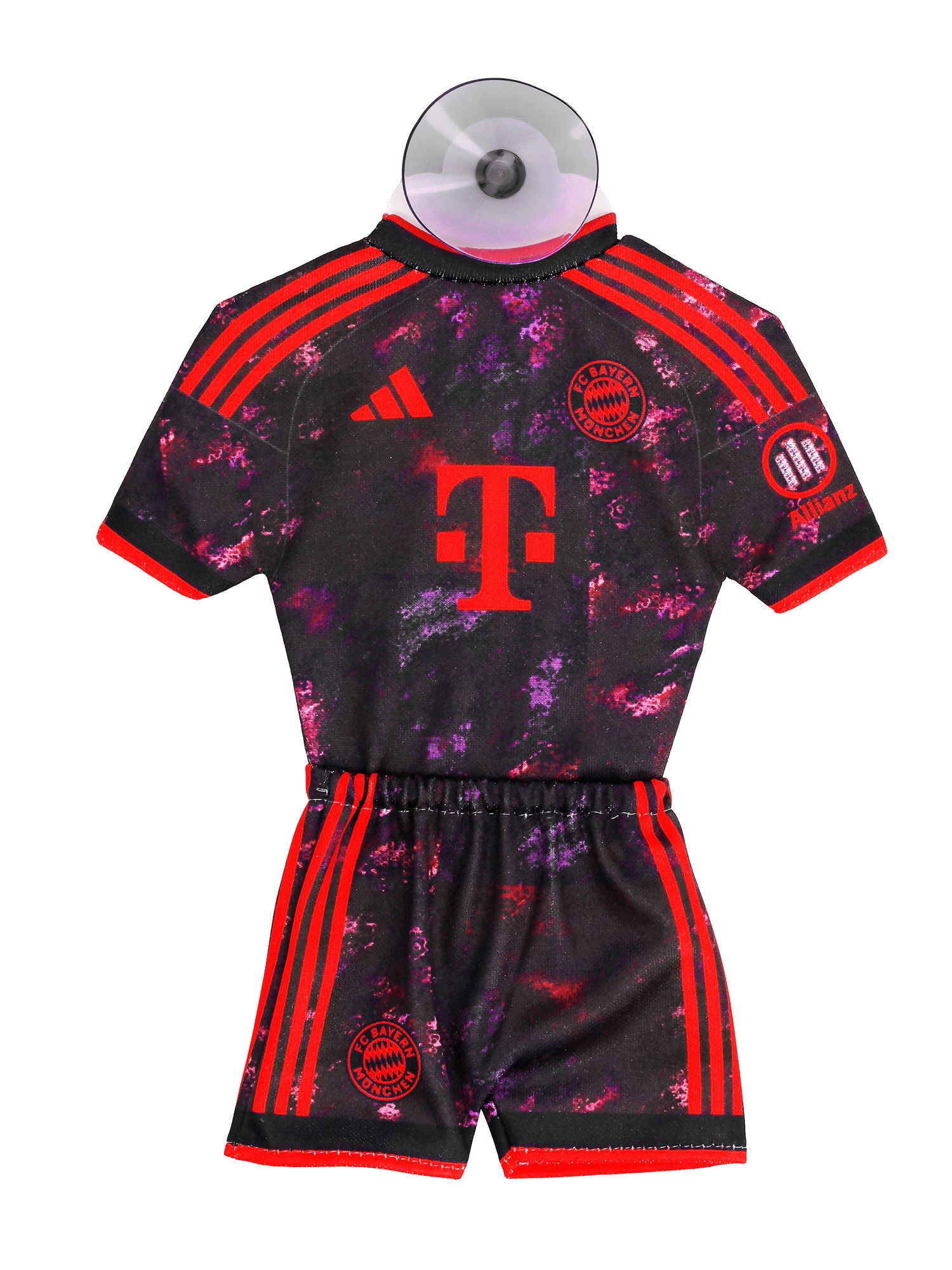 FC Bayern München Kennzeichenhalter FC Bayern München I Auto Mini Kit UCL 2026-27 I Lila – Bild 2 von 2