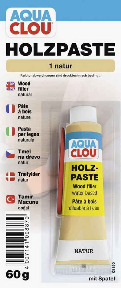 Aqua Clou Holzlack Clou Holzpaste 60 g natur