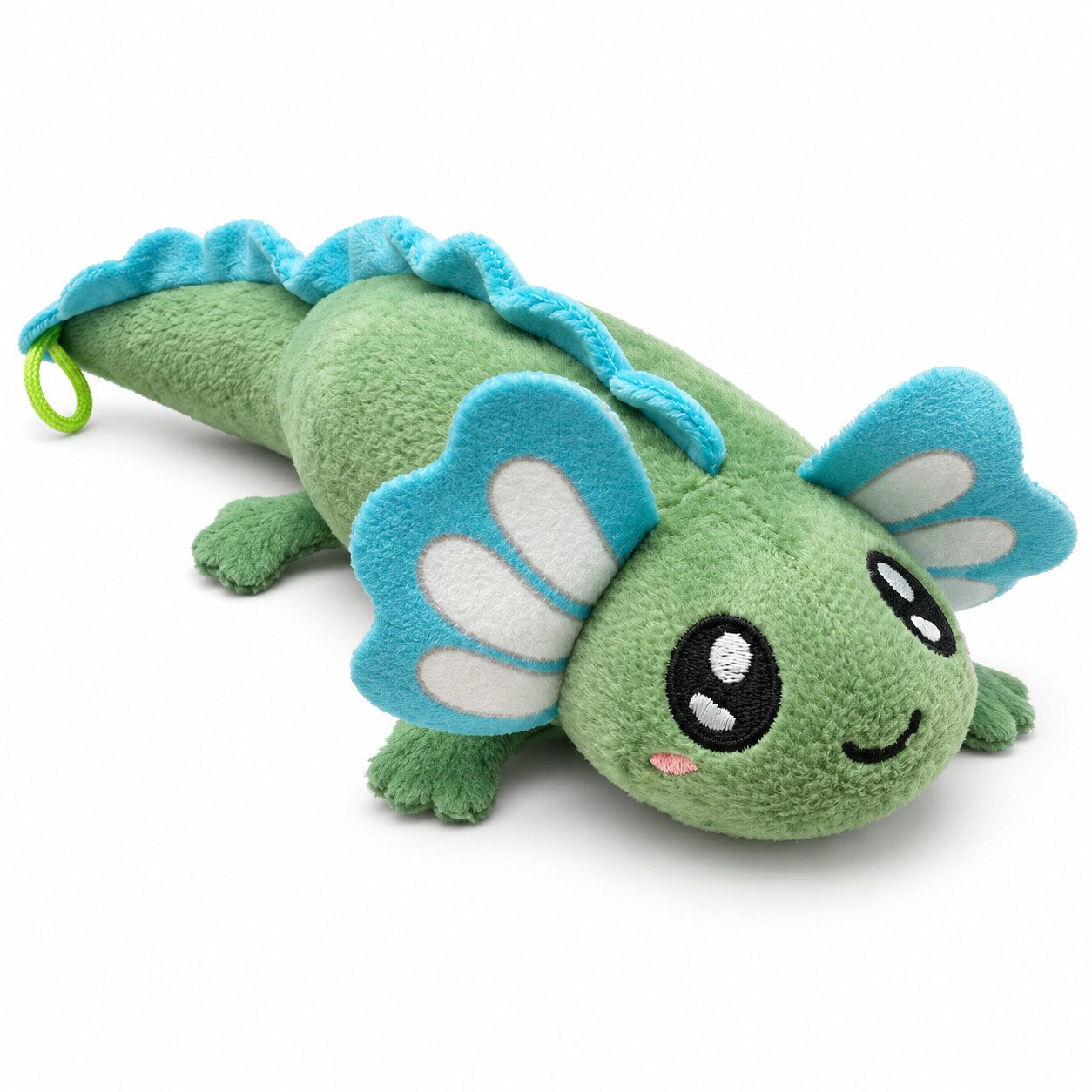 Jafri Toys Kuscheltier Axolotl Kuscheltier Echse Molch Figur Plüsch XL 25 cm Püsch grün neu (Set, 1-St., Geschenk-Set), Weiches Plüsch Plüschtier Figur Wassertier Geschenke für Kinder