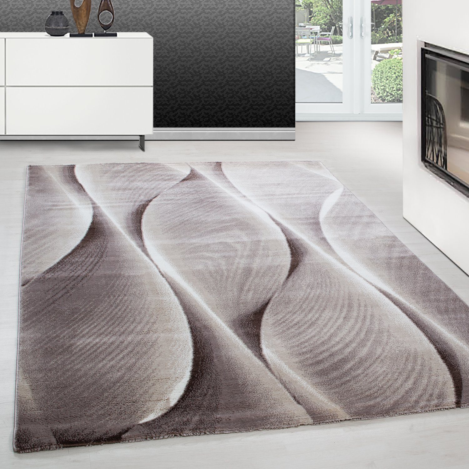 Teppium Teppich Ombre Design, Rechteckig, Höhe: günstig online kaufen