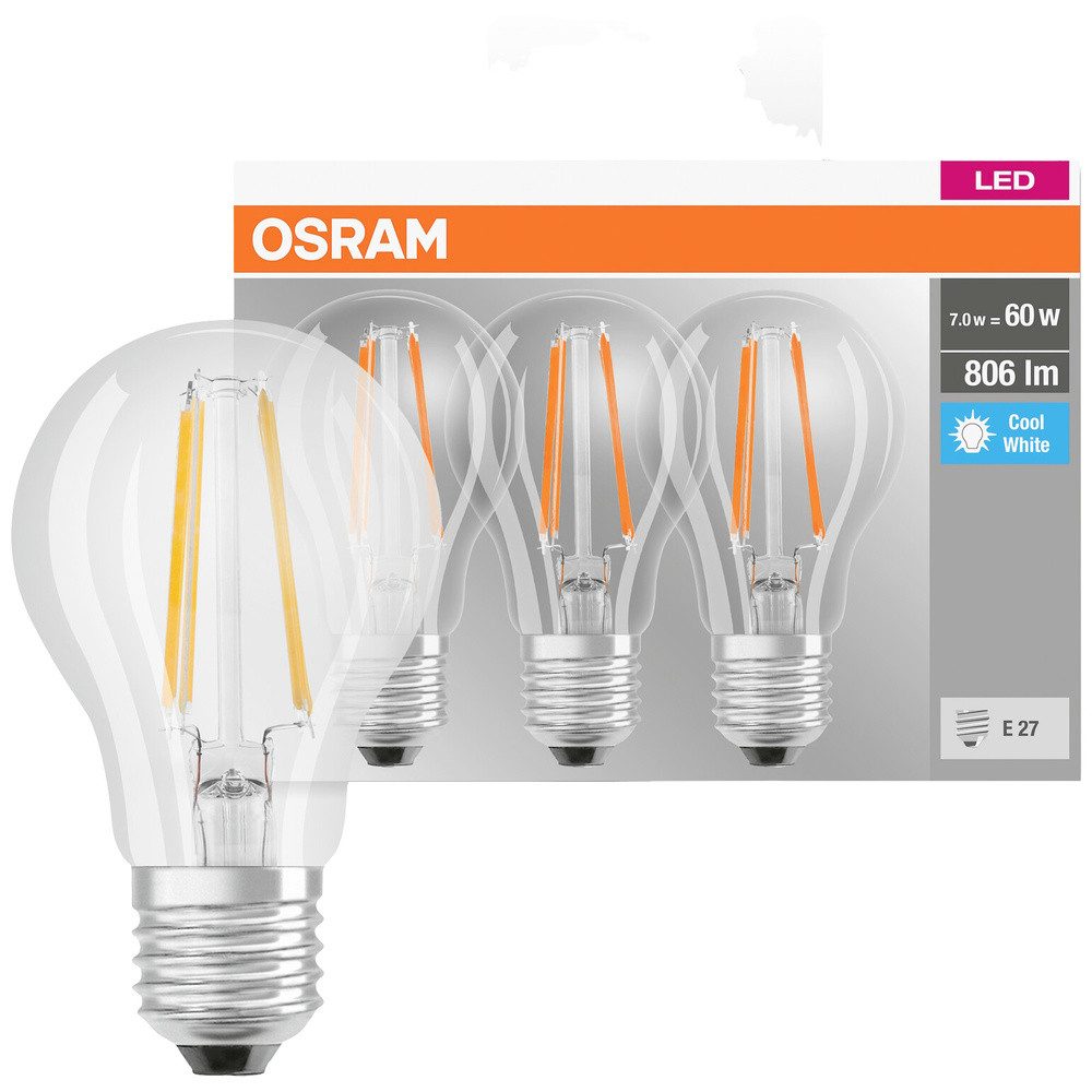 Osram LED-Leuchtmittel OSRAM HOMELIGHTING 4058075819535 LED EEK E (A - G) E27 Glühlampenform