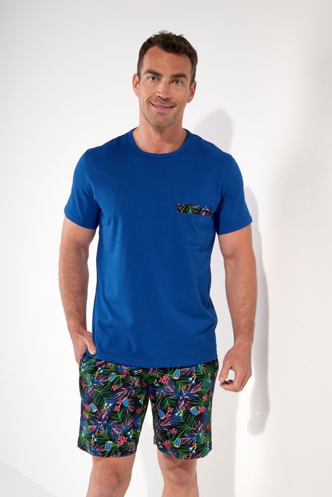 Hom Pyjama HOM Havana Short Pyjama (Set, Pyjama-Set)