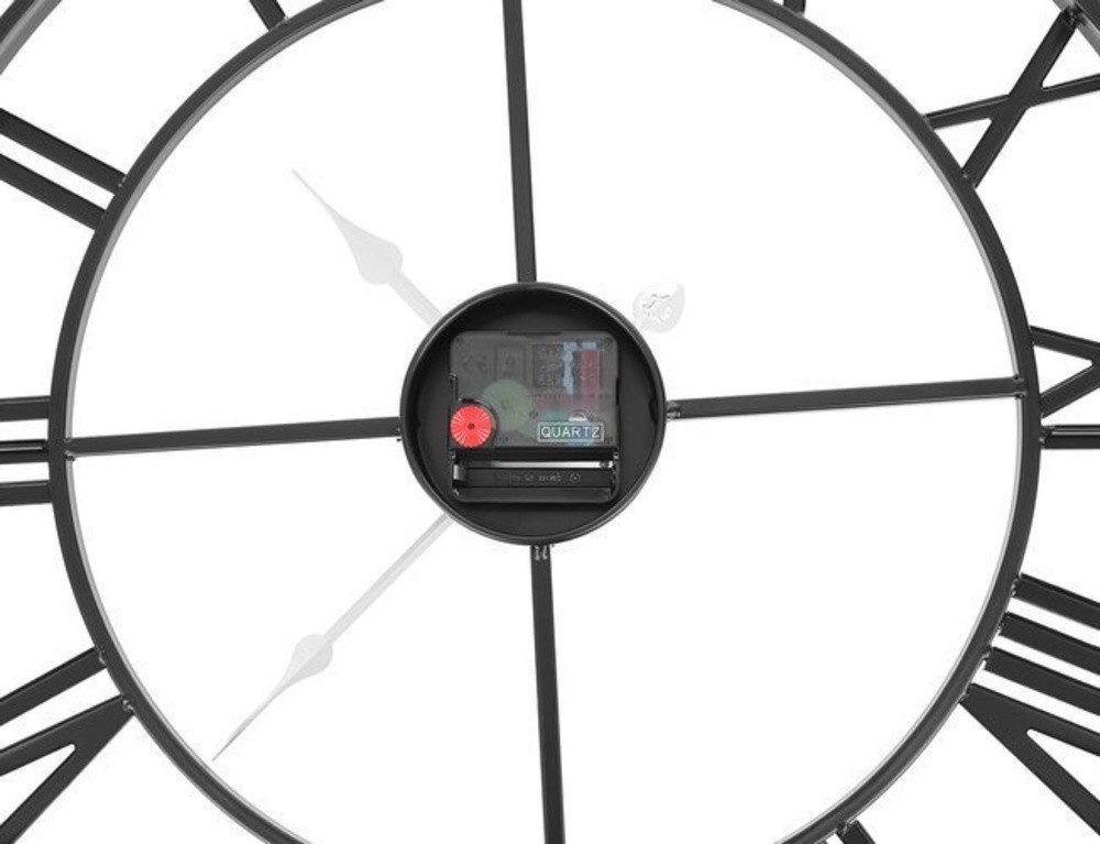 Ruhhy Wanduhr Retro Uhr Wanduhr 3D (Großer Durchmesser 47 cm)