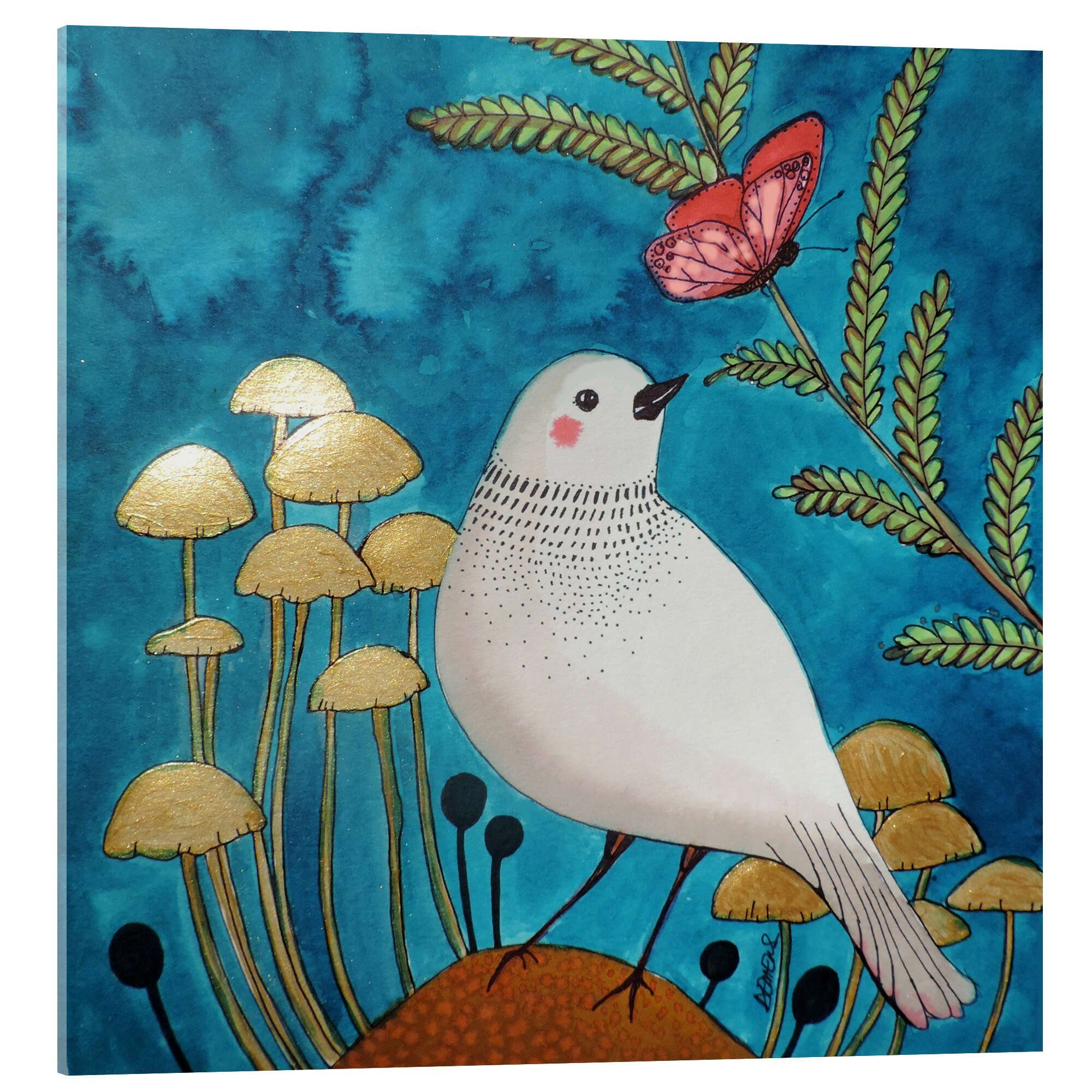 Posterlounge Wandbild Der kleine Pfad, Sylvie Demers, erhältlich als Poster, Leinwandbild, Wandsticker oder Acrylglasbild